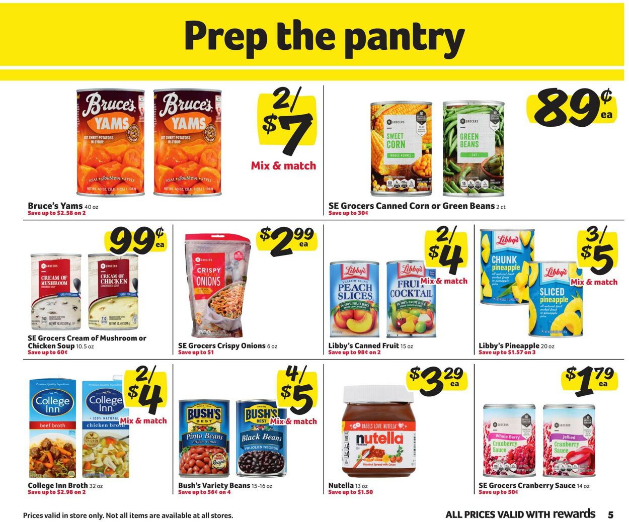 Catalogue Harveys Supermarket from 11/29/2023