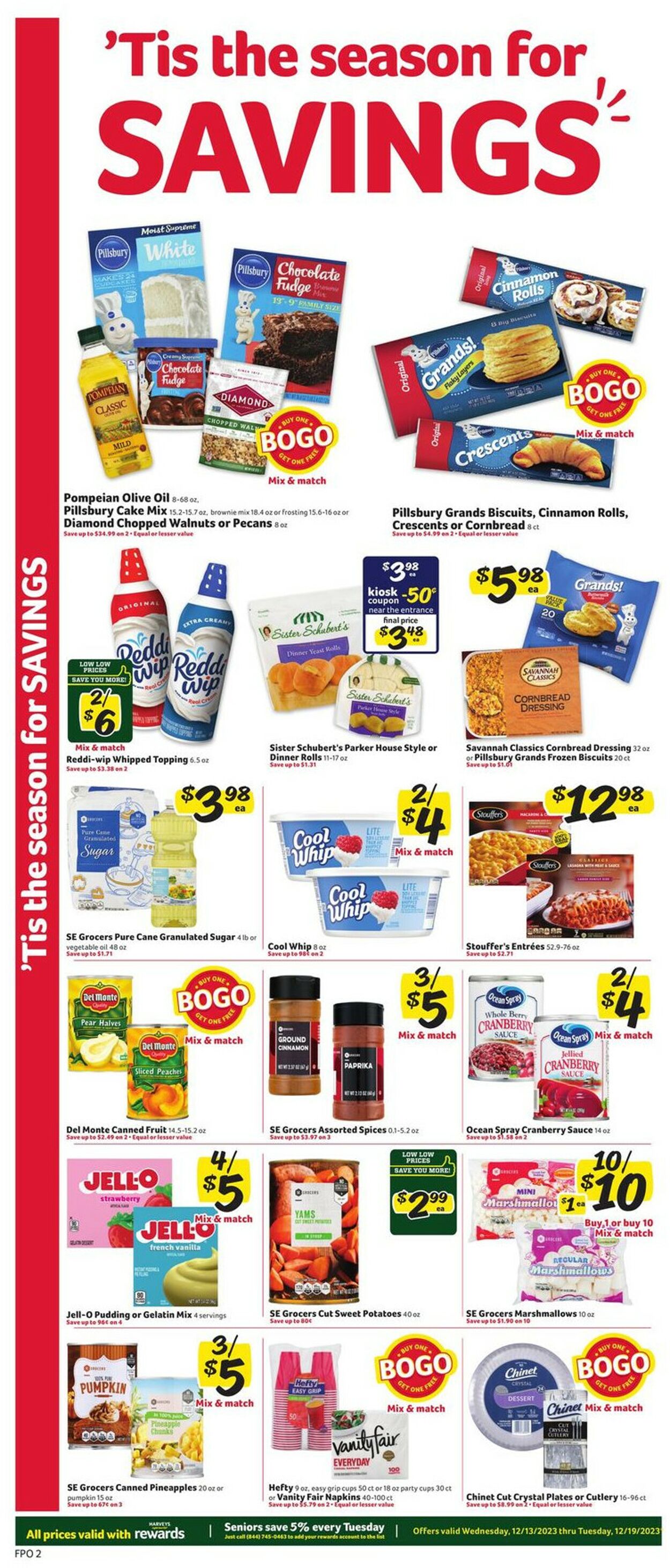 Catalogue Harveys Supermarket from 12/13/2023