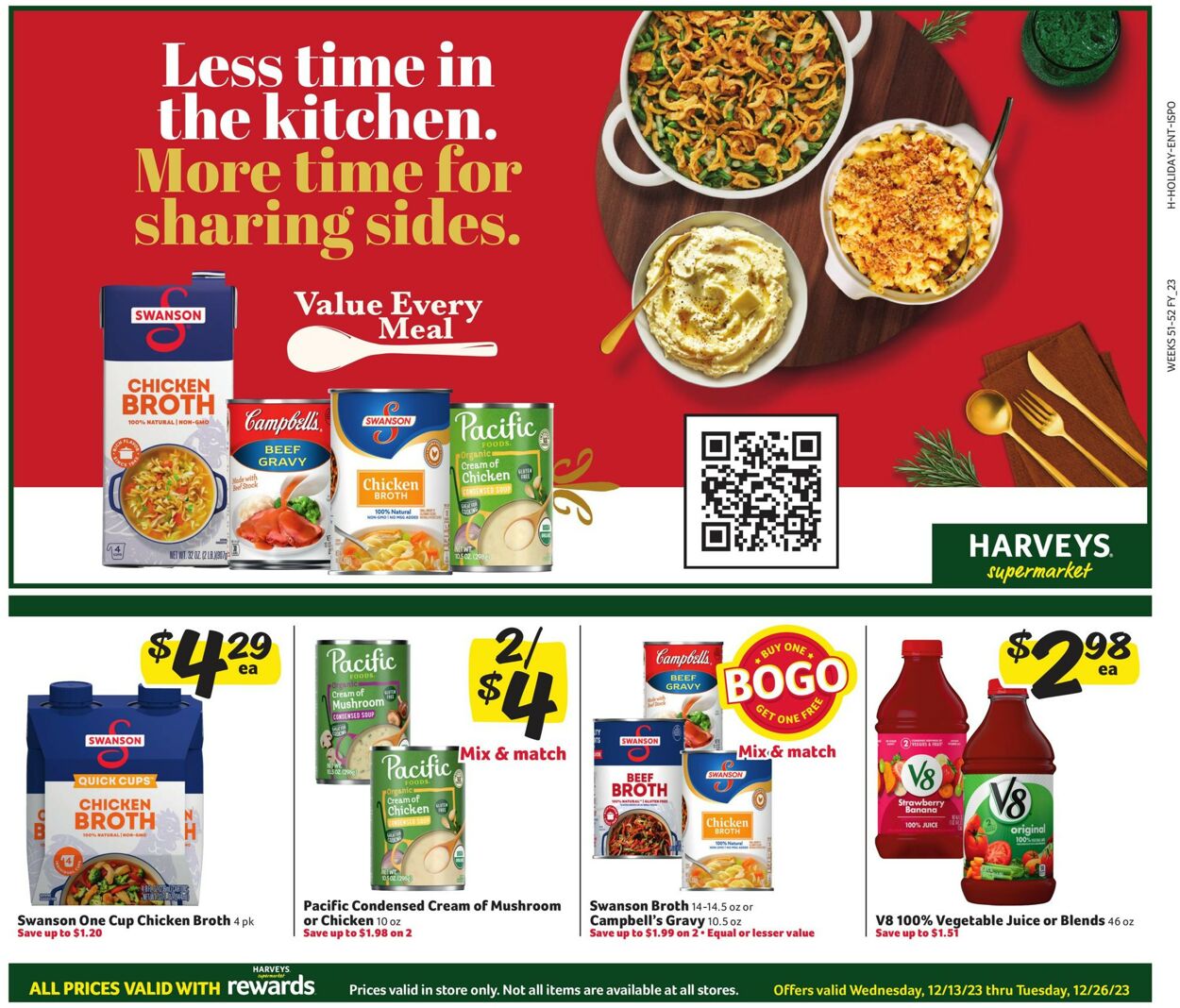 Catalogue Harveys Supermarket from 12/13/2023