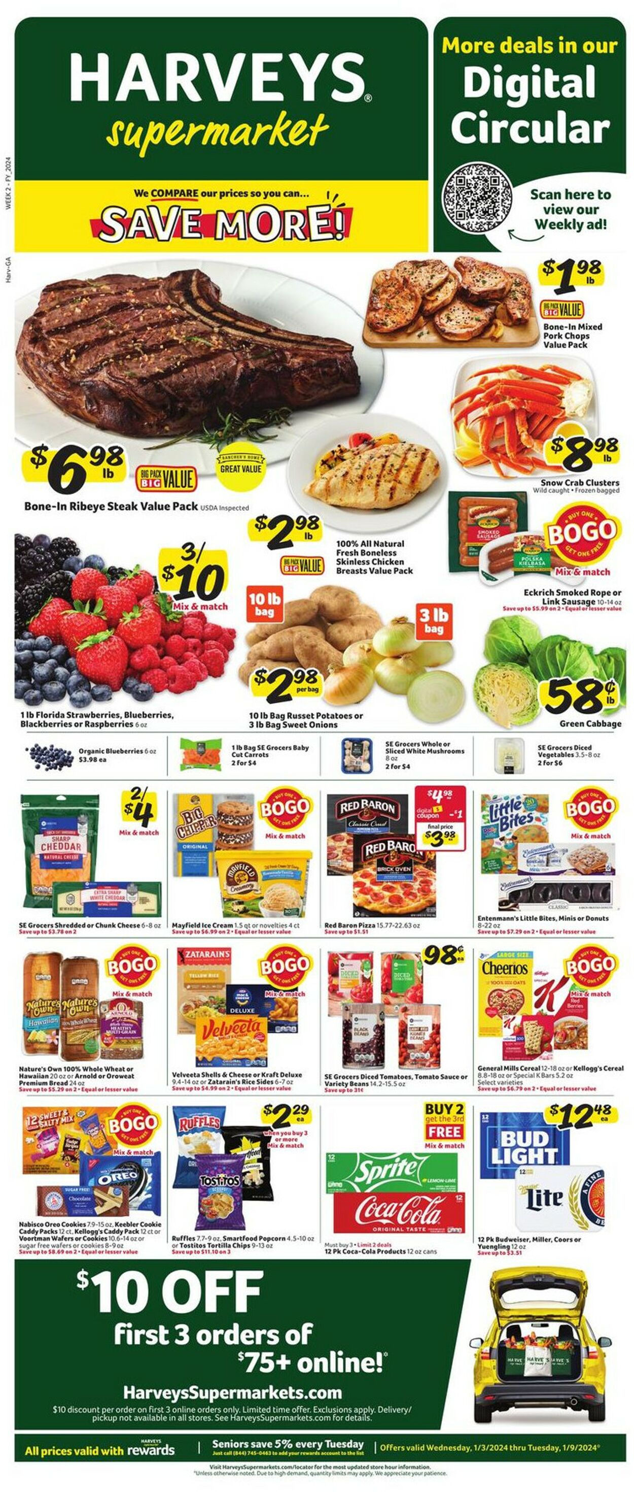 Catalogue Harveys Supermarket from 01/03/2024