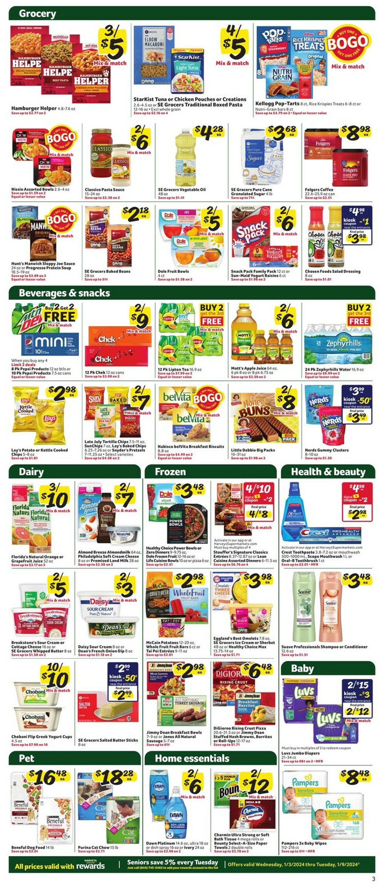 Catalogue Harveys Supermarket from 01/03/2024