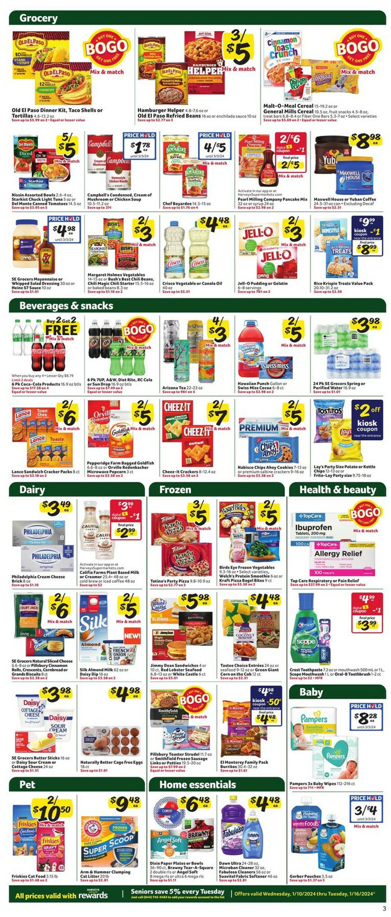 Catalogue Harveys Supermarket from 01/10/2024