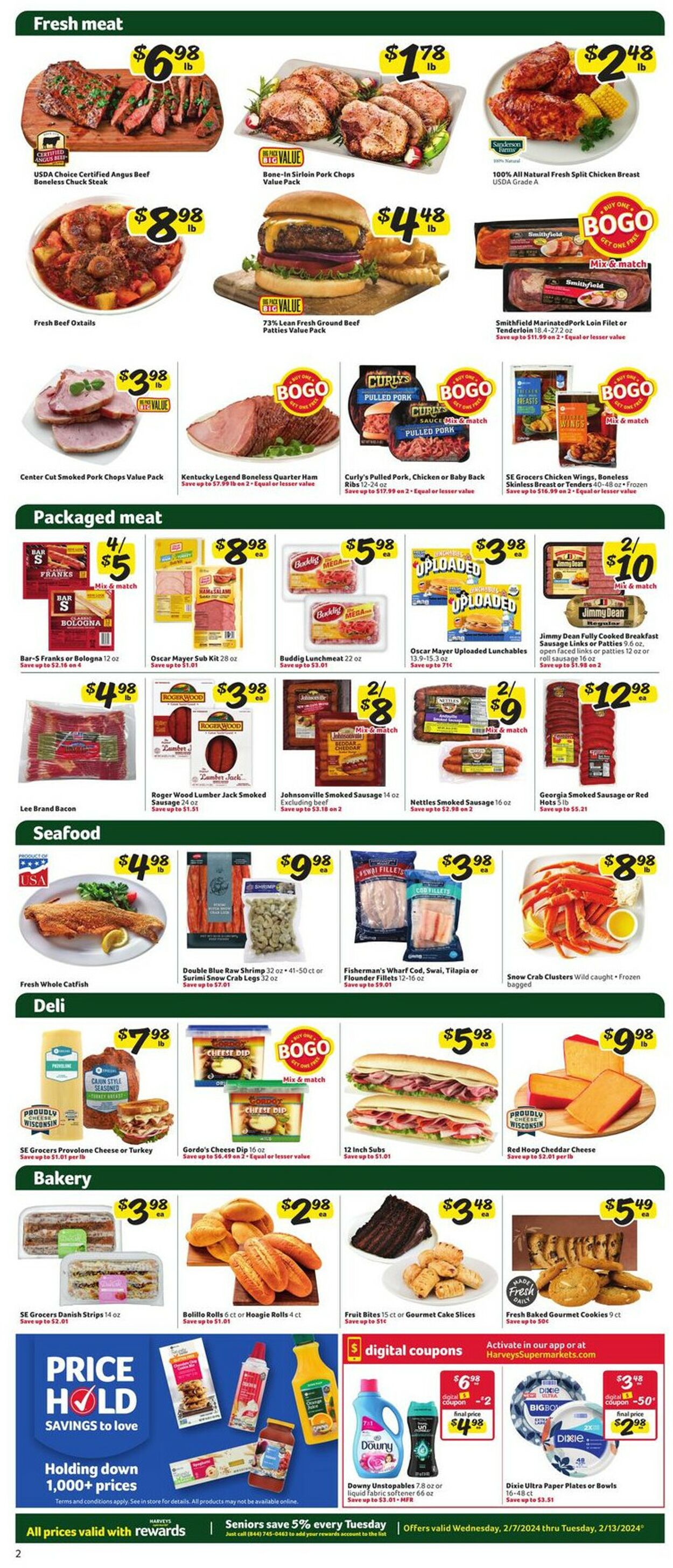 Catalogue Harveys Supermarket from 02/07/2024