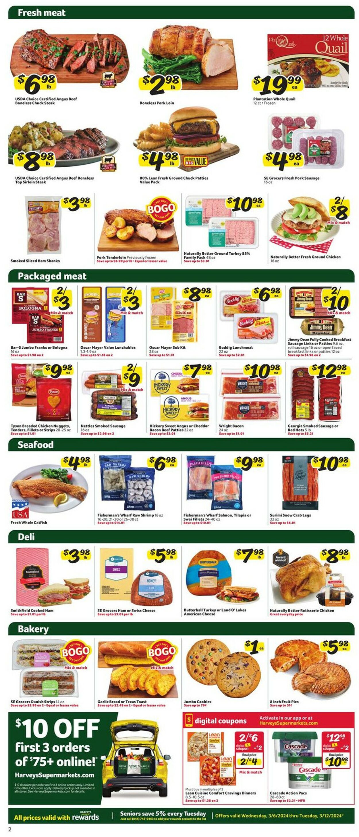Catalogue Harveys Supermarket from 03/06/2024