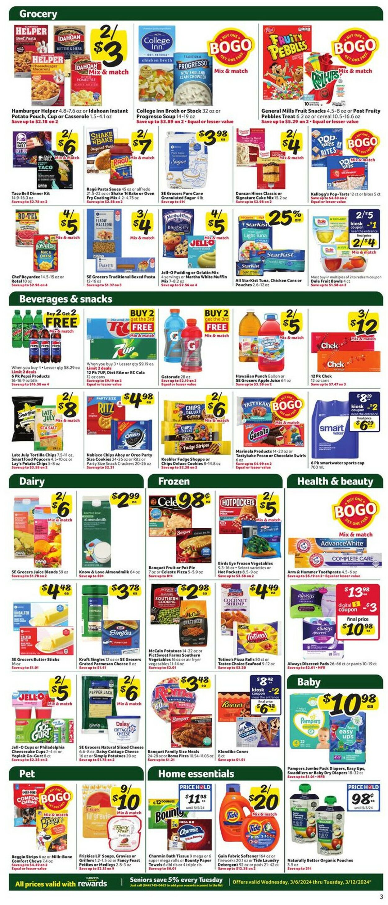Catalogue Harveys Supermarket from 03/06/2024
