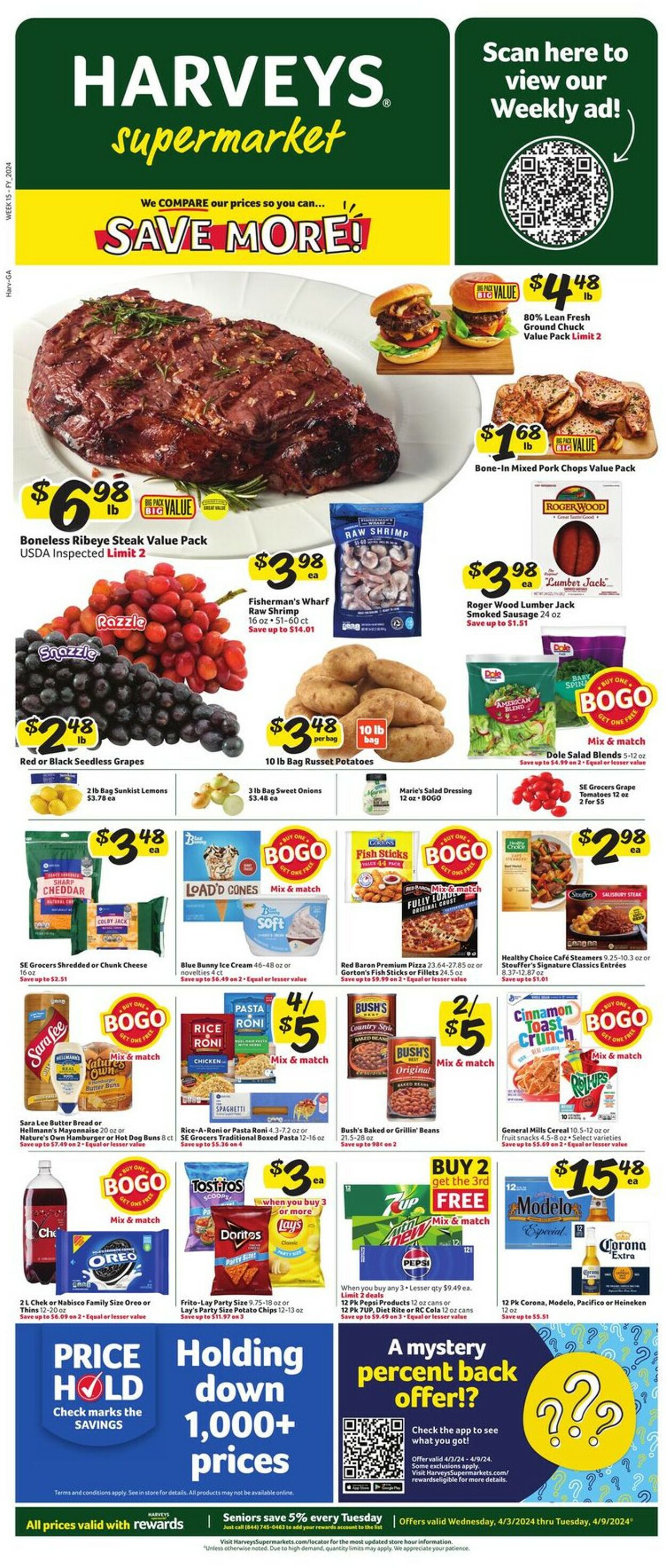 Catalogue Harveys Supermarket from 04/03/2024