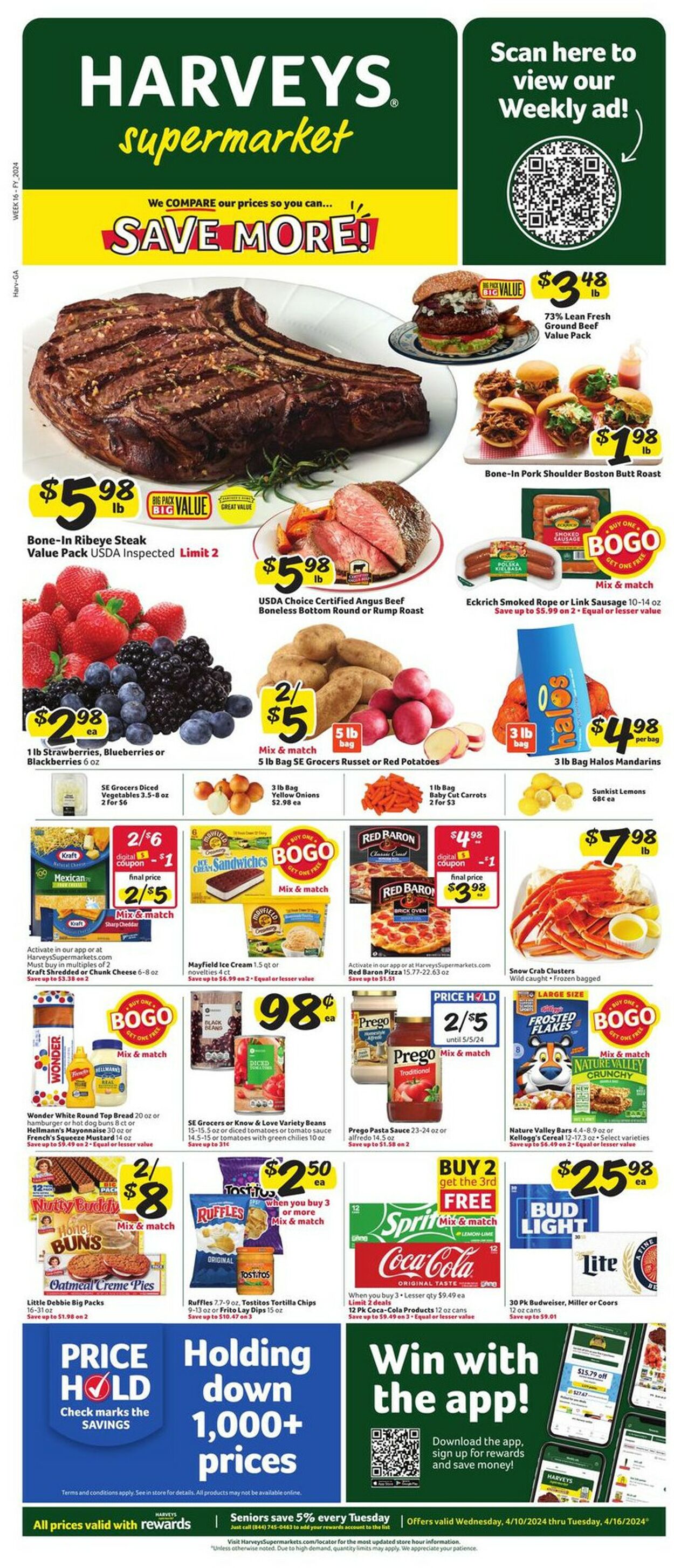 Catalogue Harveys Supermarket from 04/10/2024