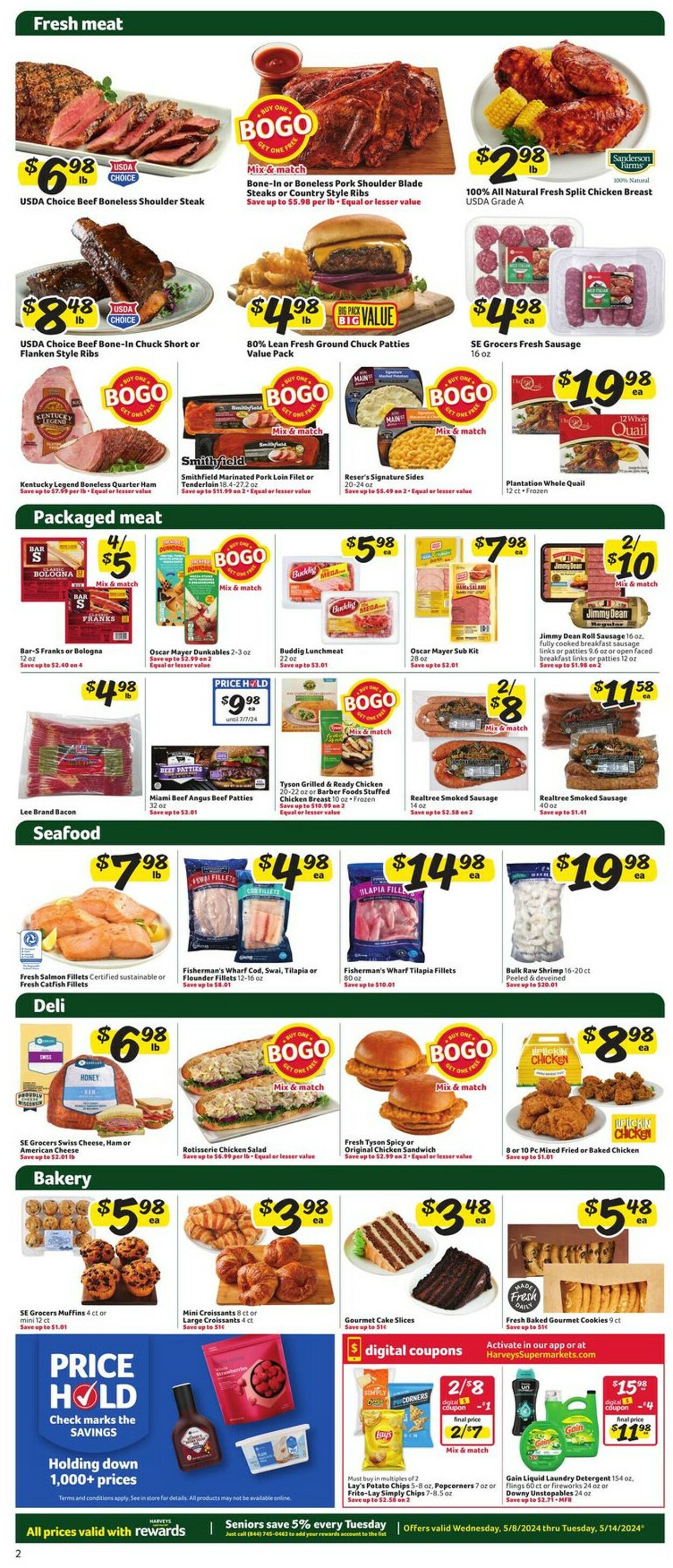 Catalogue Harveys Supermarket from 05/08/2024