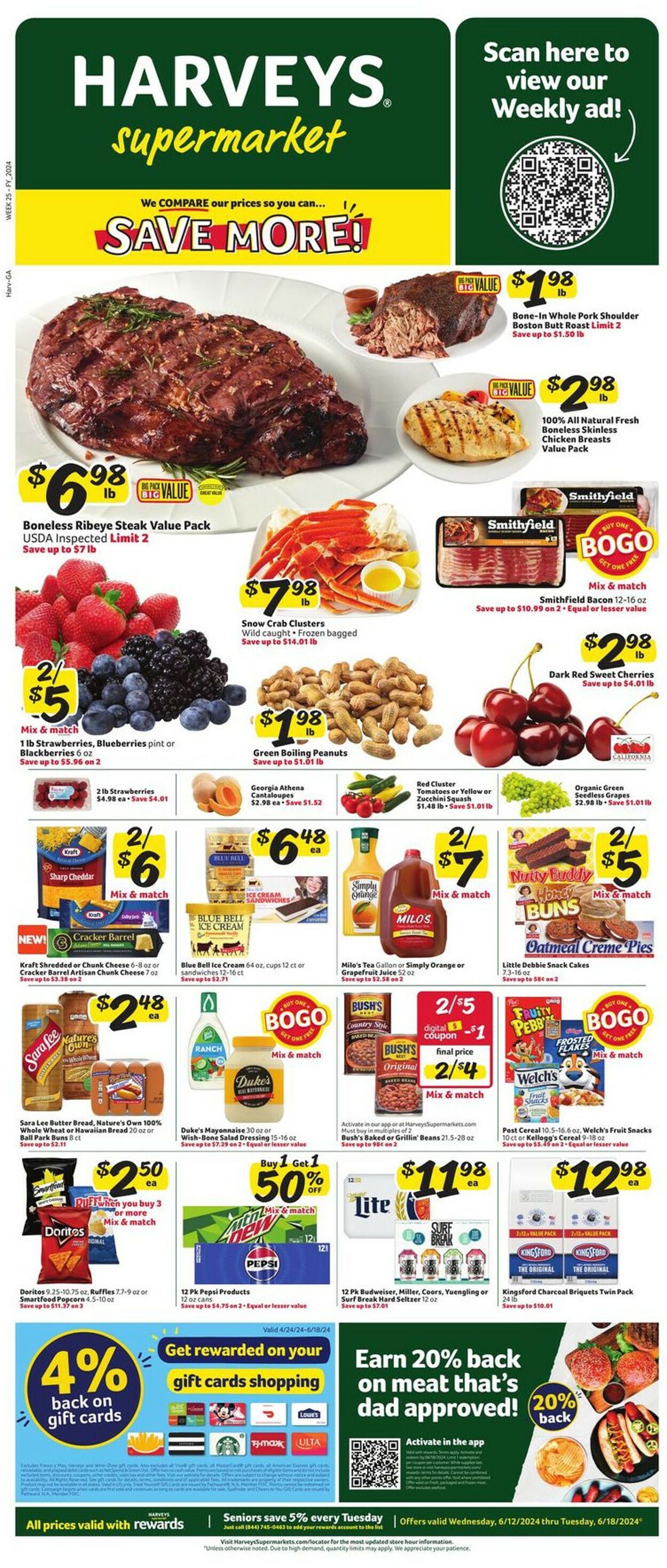 Catalogue Harveys Supermarket from 06/12/2024