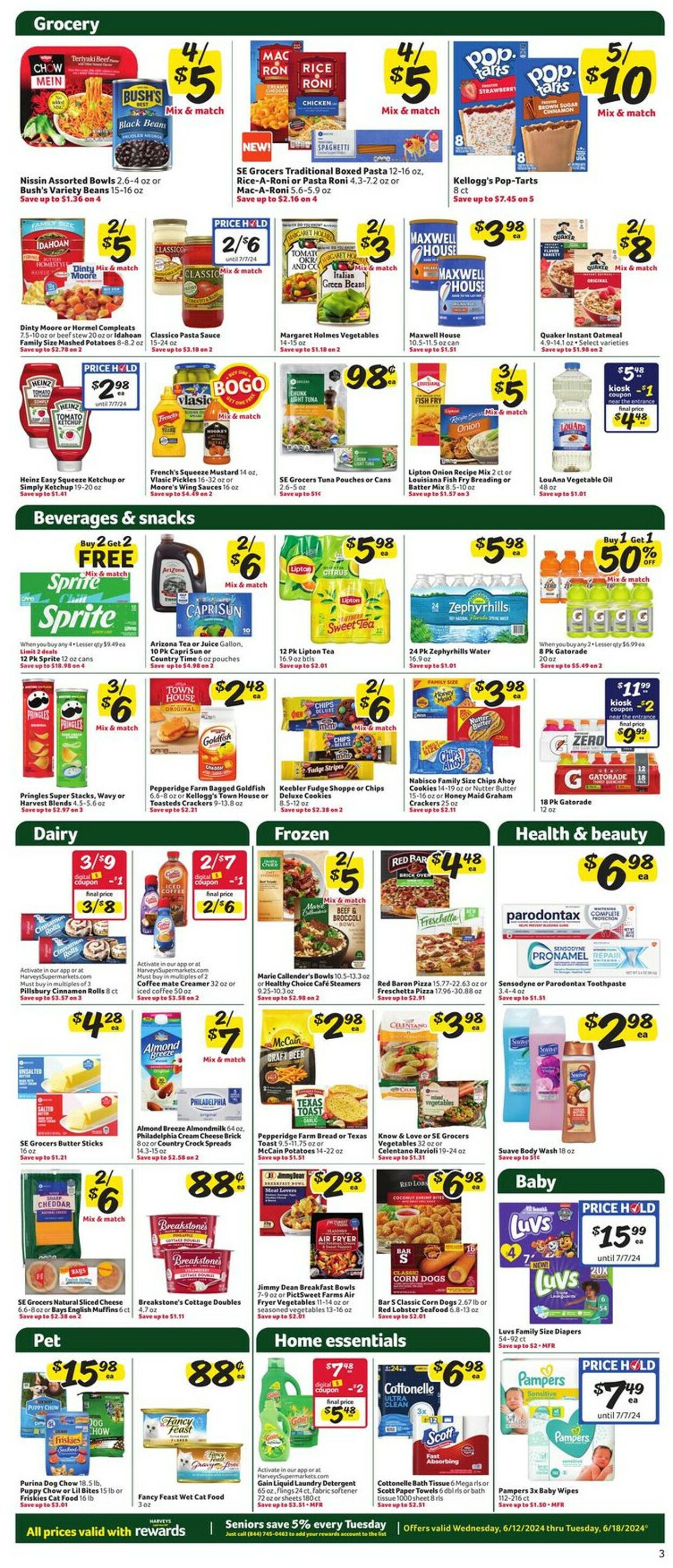 Catalogue Harveys Supermarket from 06/12/2024