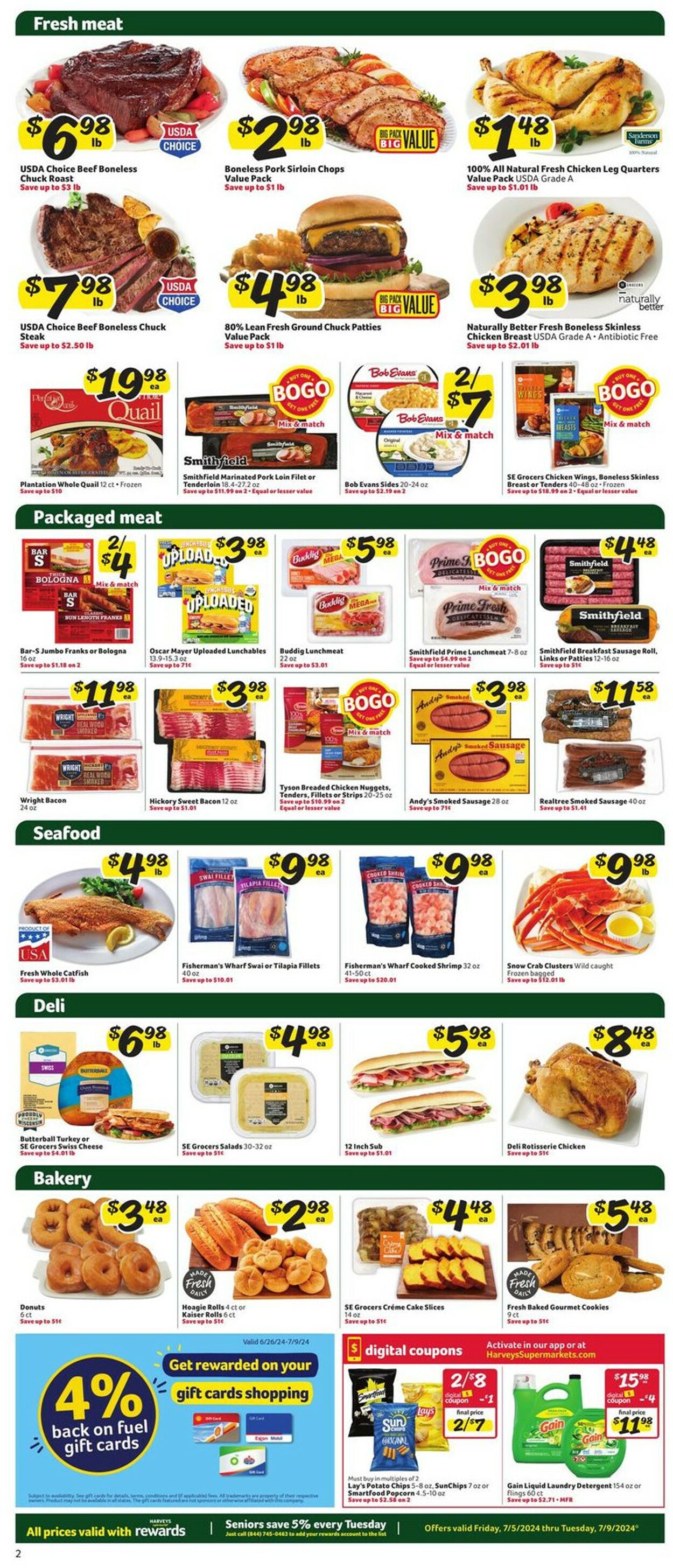 Catalogue Harveys Supermarket from 07/05/2024
