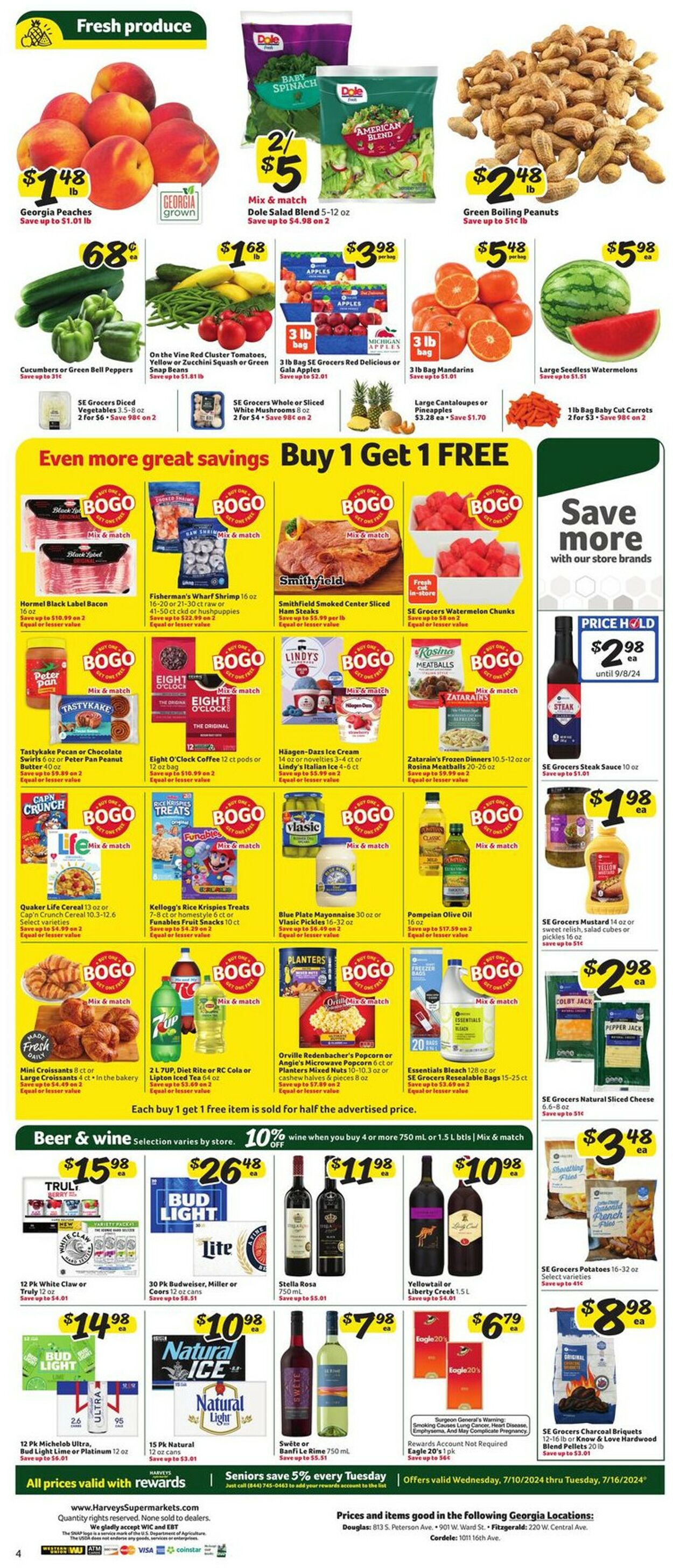 Catalogue Harveys Supermarket from 07/10/2024