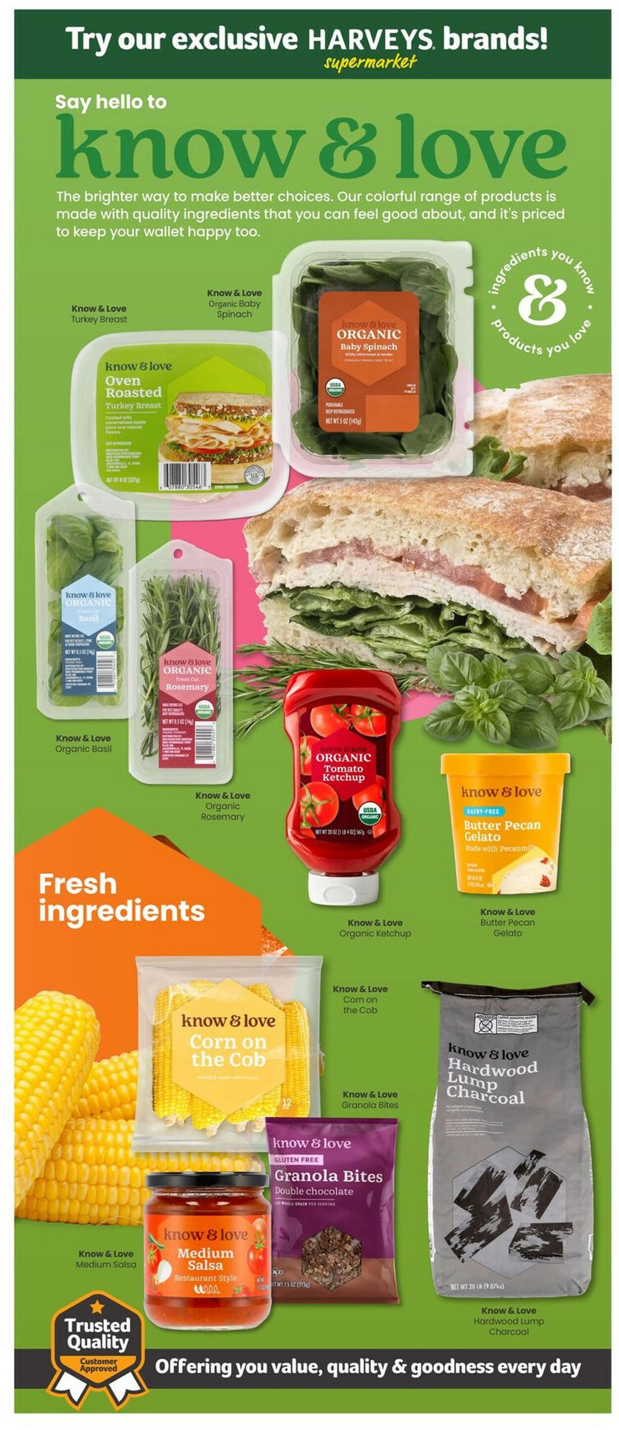 Catalogue Harveys Supermarket from 08/21/2024