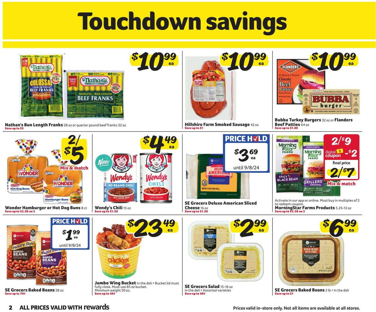 Catalogue Harveys Supermarket from 08/21/2024