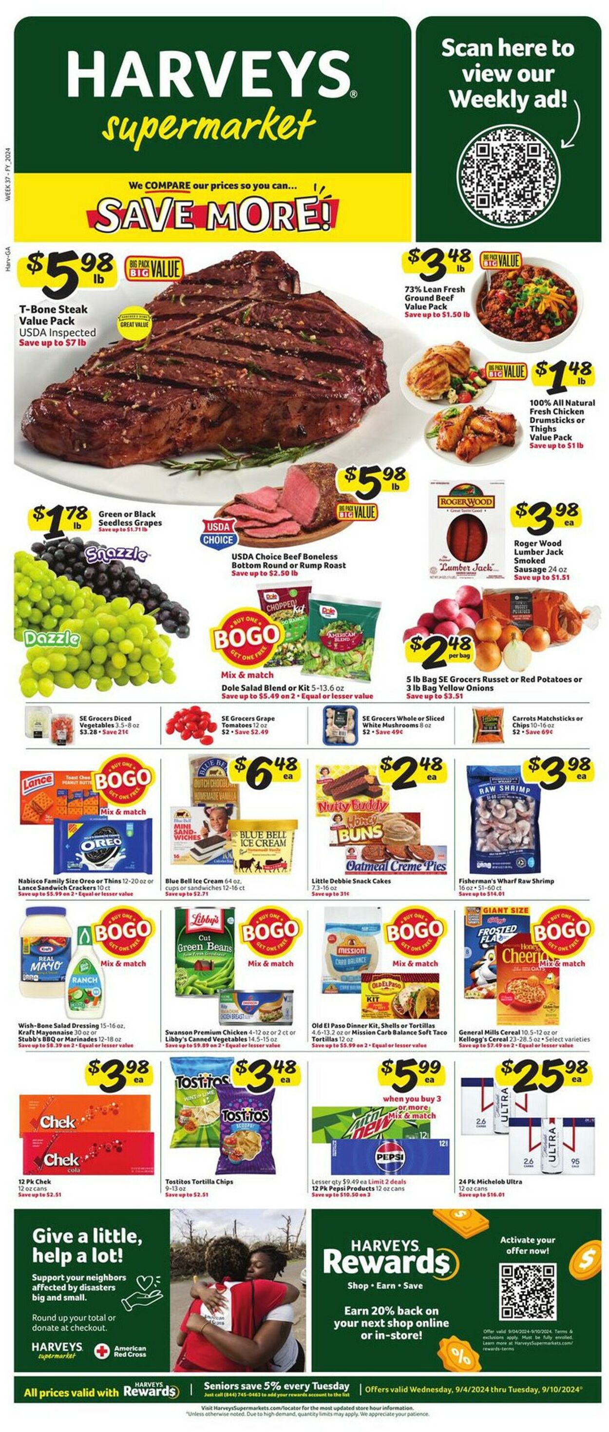 Catalogue Harveys Supermarket from 09/04/2024