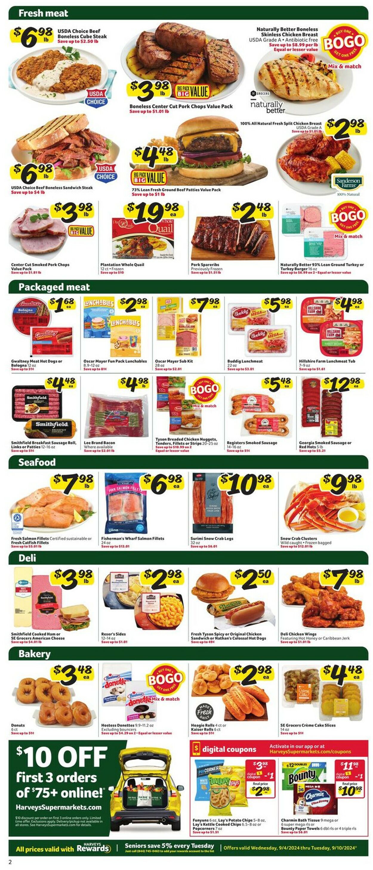 Catalogue Harveys Supermarket from 09/04/2024