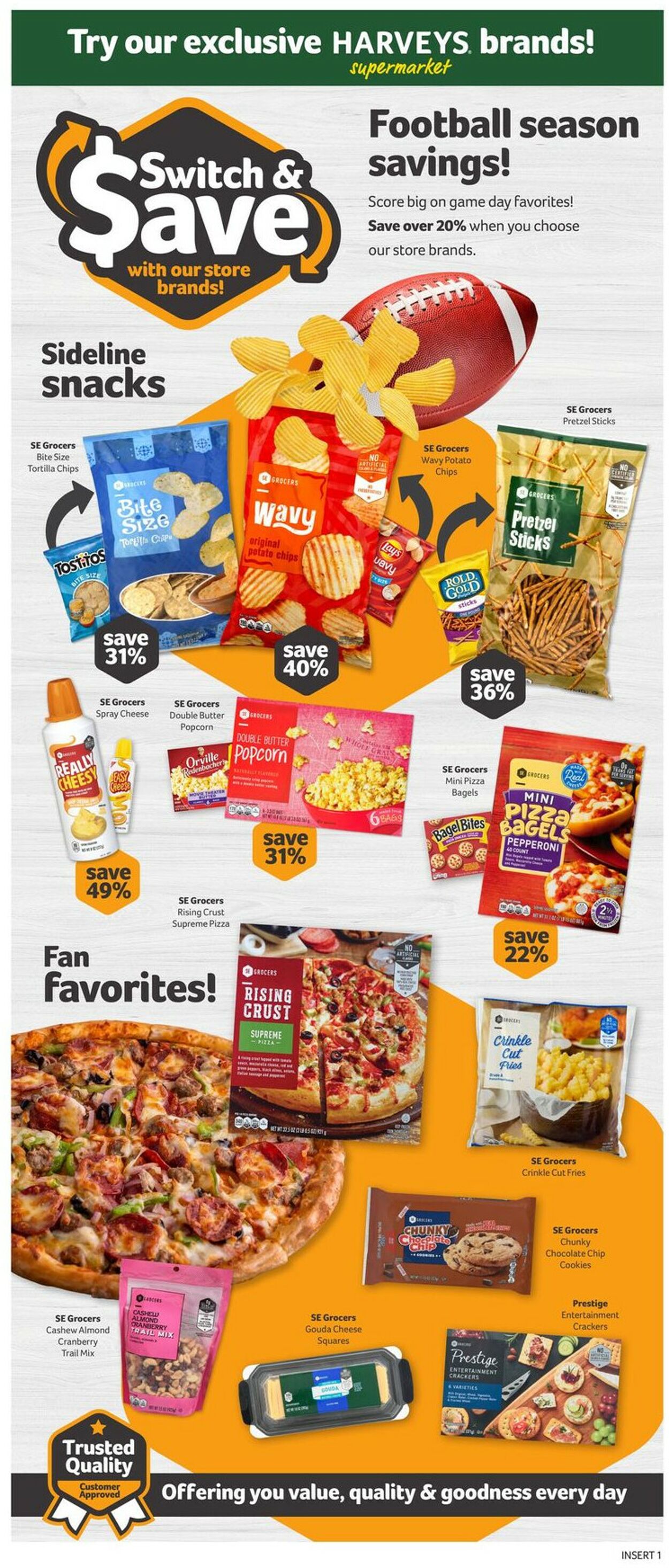 Catalogue Harveys Supermarket from 09/04/2024