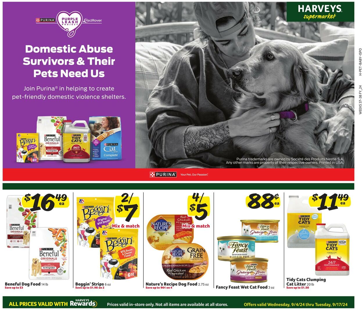 Catalogue Harveys Supermarket from 09/04/2024