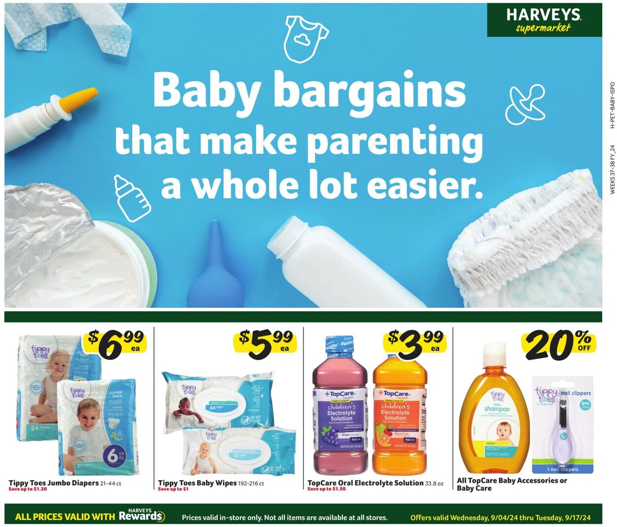 Catalogue Harveys Supermarket from 09/04/2024