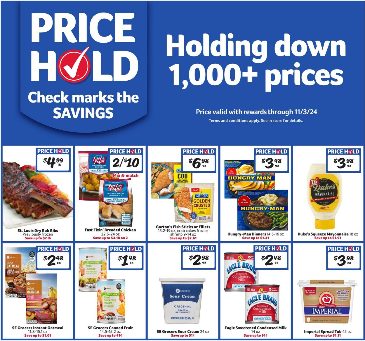 Catalogue Harveys Supermarket from 09/25/2024