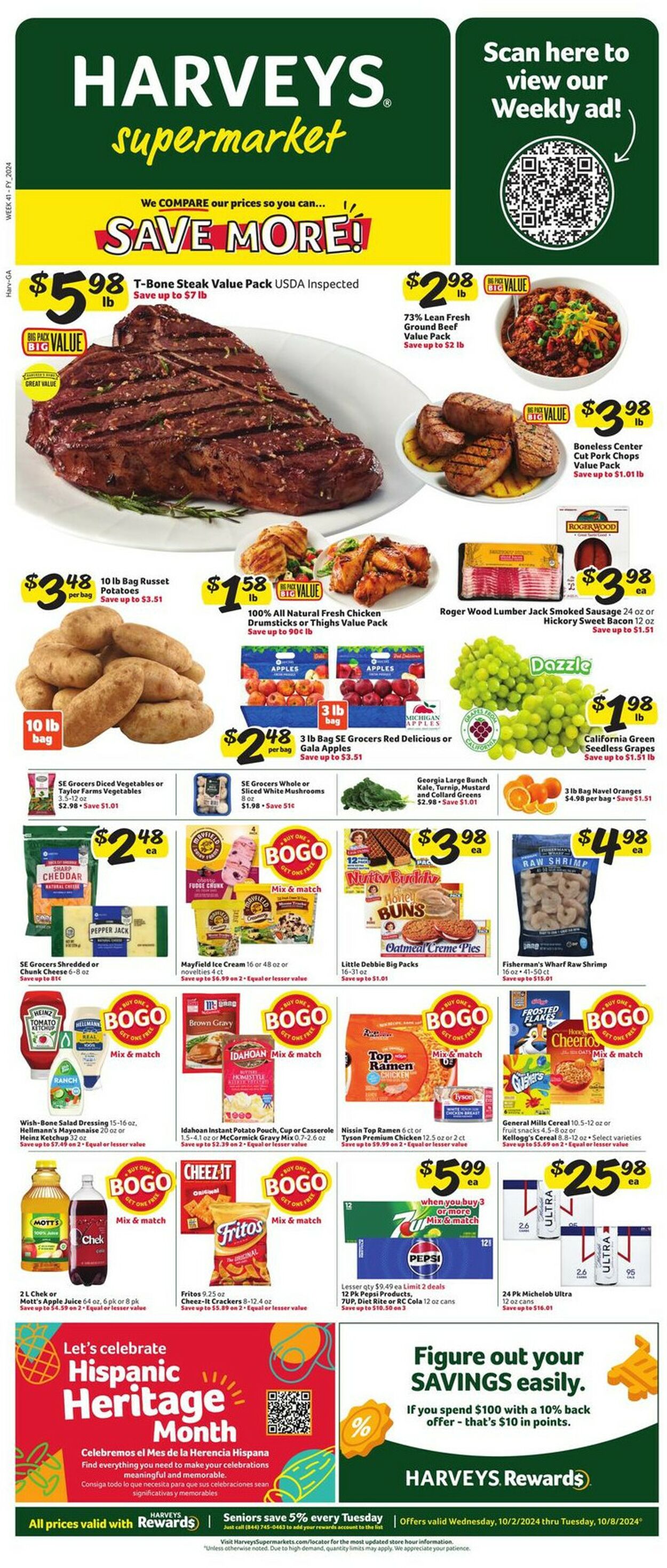 Catalogue Harveys Supermarket from 10/02/2024