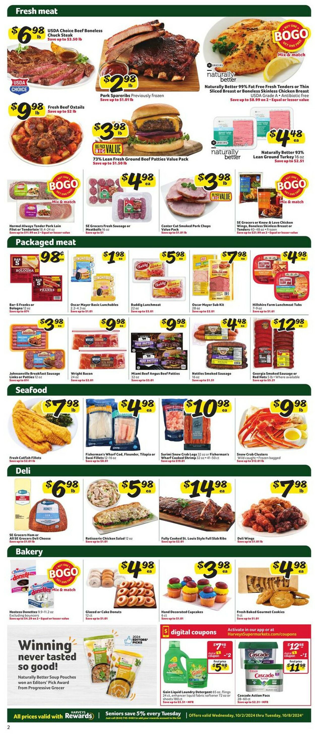 Catalogue Harveys Supermarket from 10/02/2024