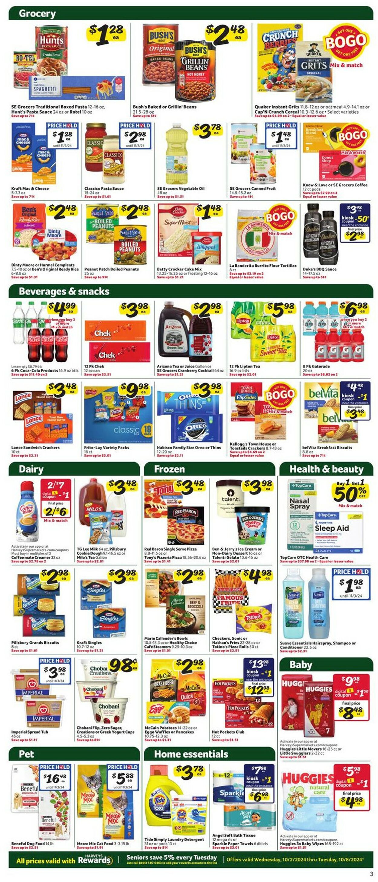 Catalogue Harveys Supermarket from 10/02/2024