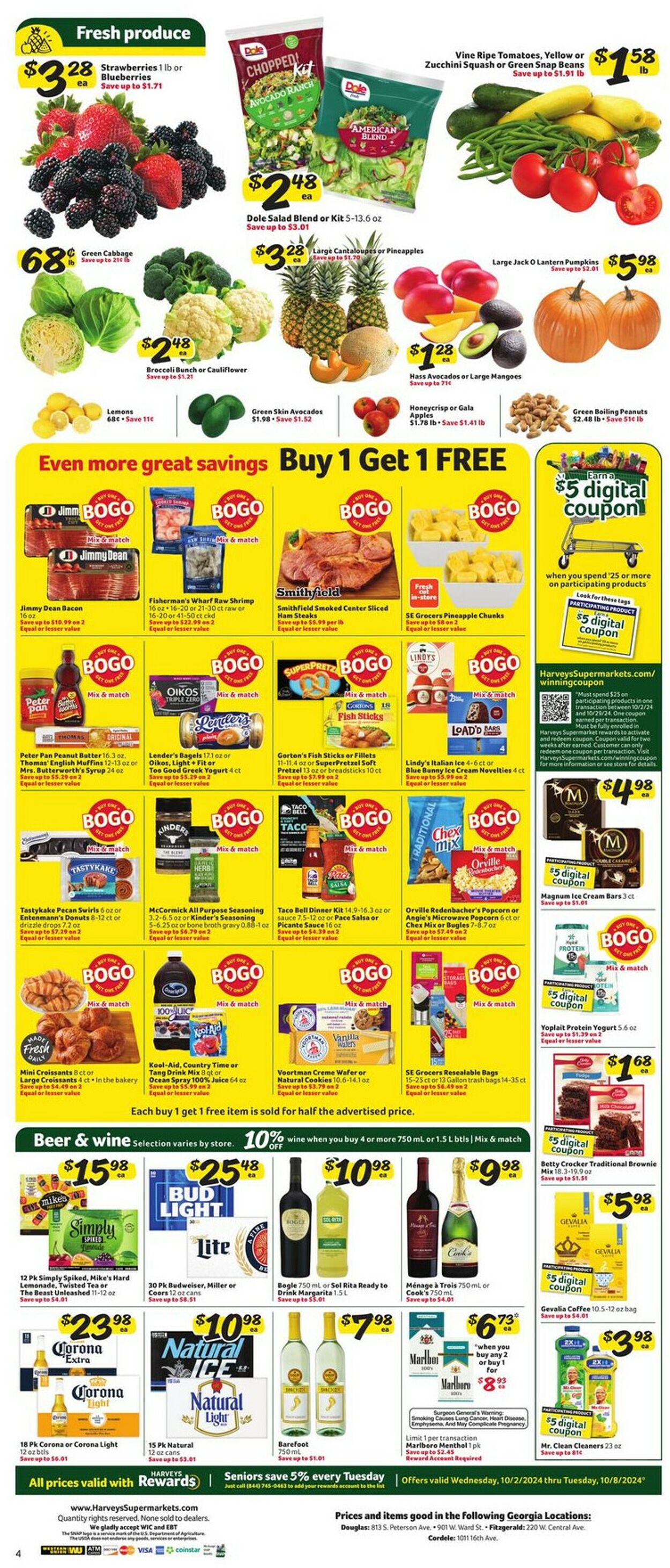 Catalogue Harveys Supermarket from 10/02/2024