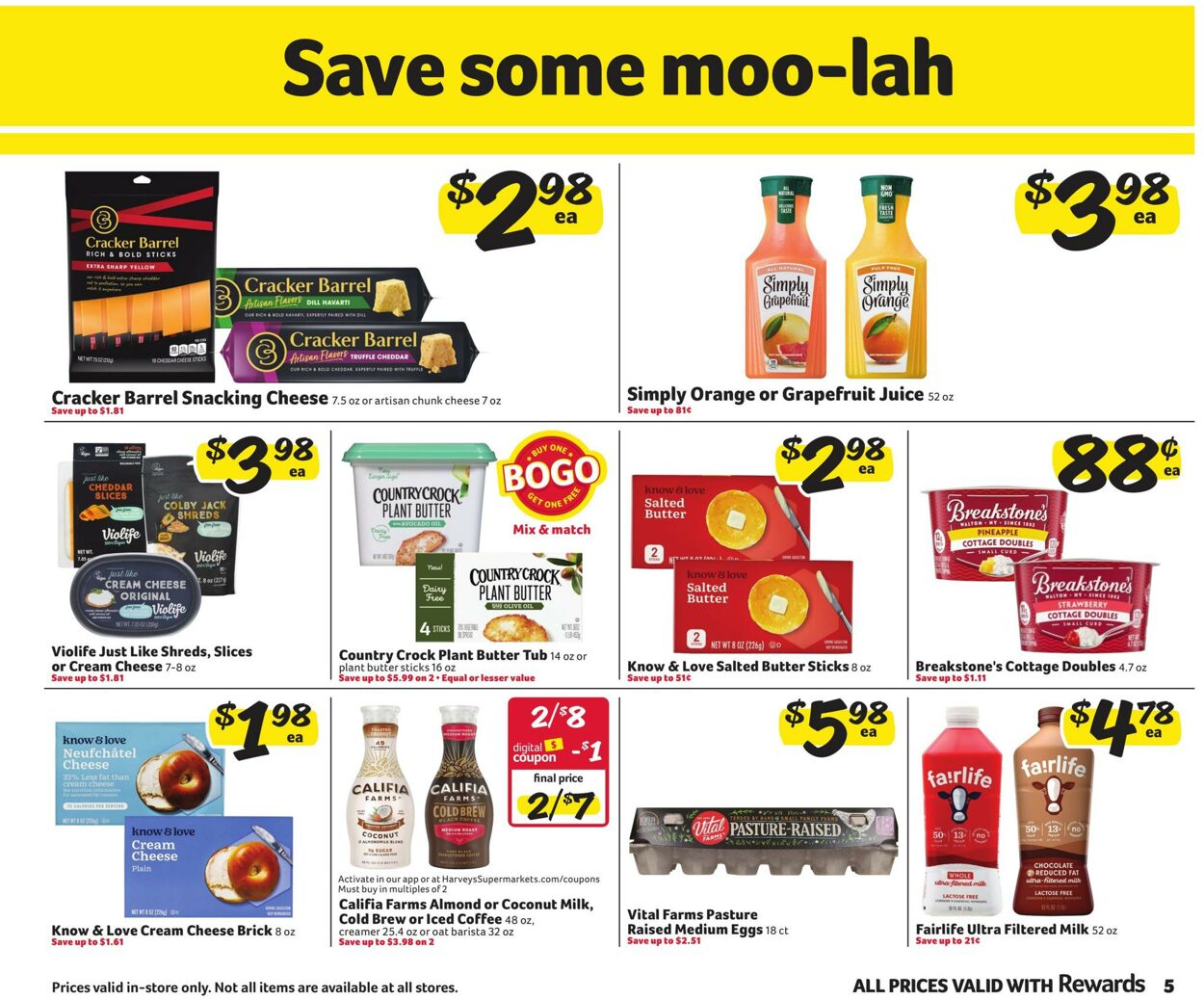 Catalogue Harveys Supermarket from 10/02/2024