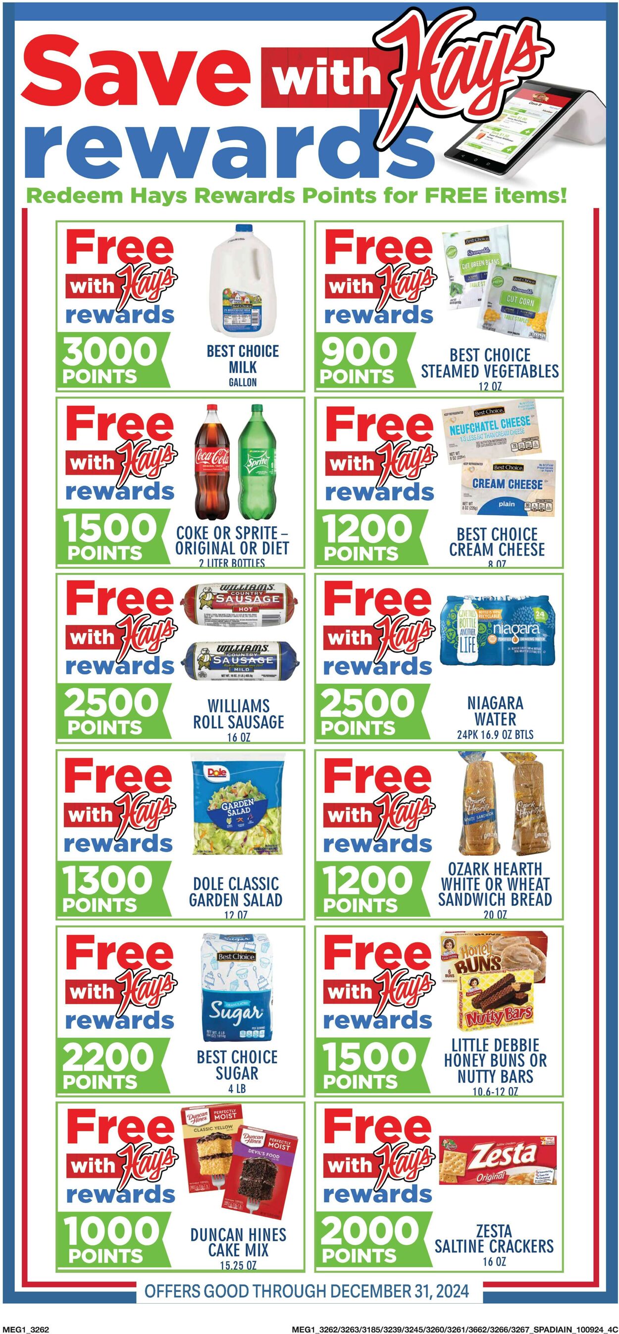 Catalogue Hays Supermarket from 10/09/2024