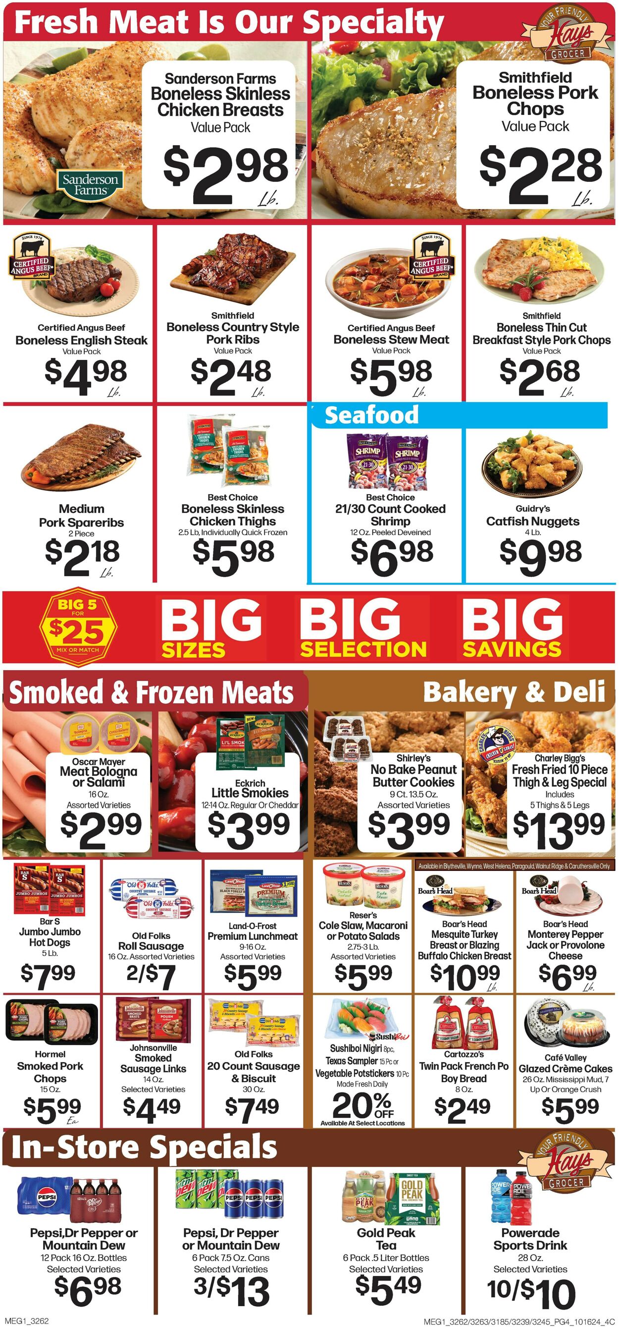 Catalogue Hays Supermarket from 10/16/2024