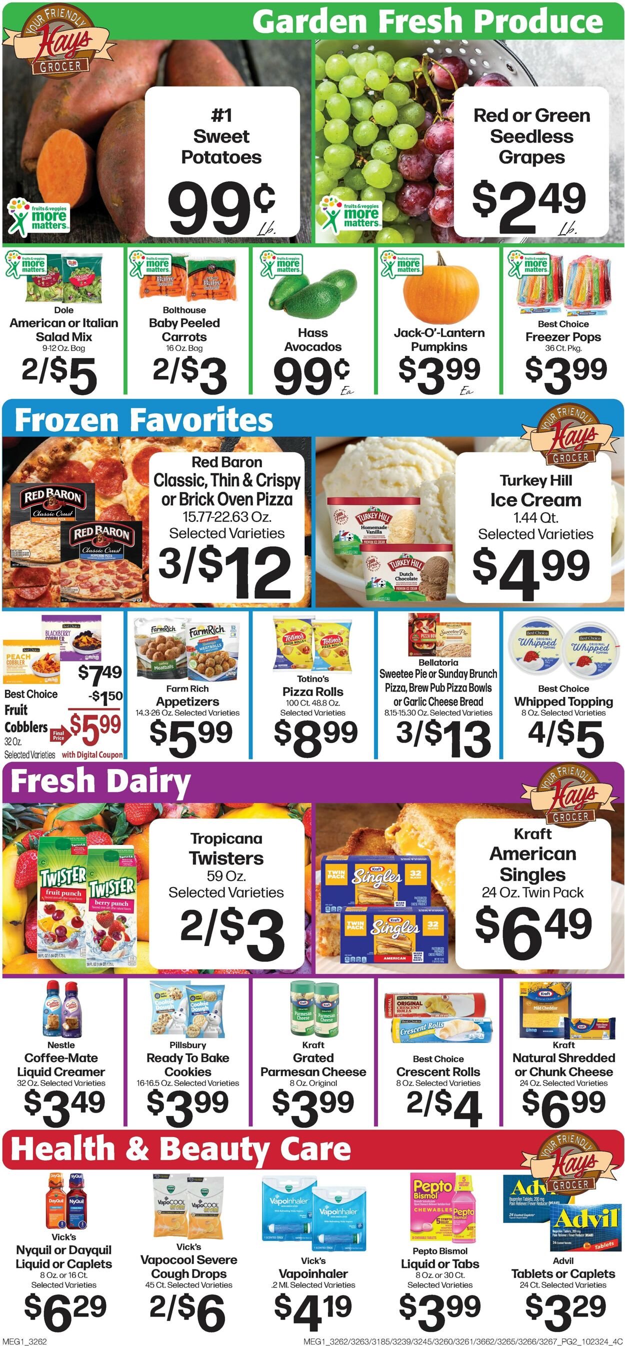 Catalogue Hays Supermarket from 10/23/2024