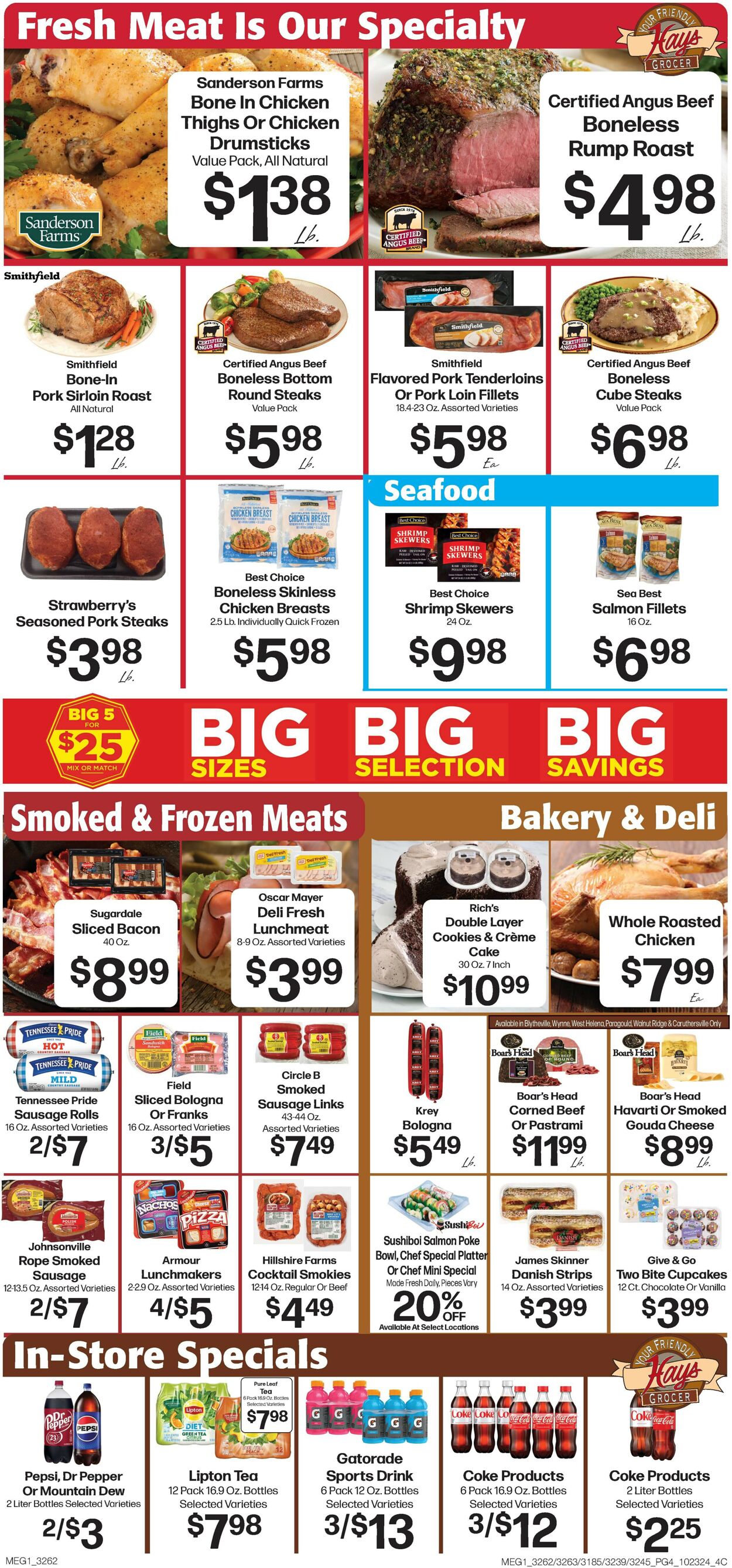 Catalogue Hays Supermarket from 10/23/2024