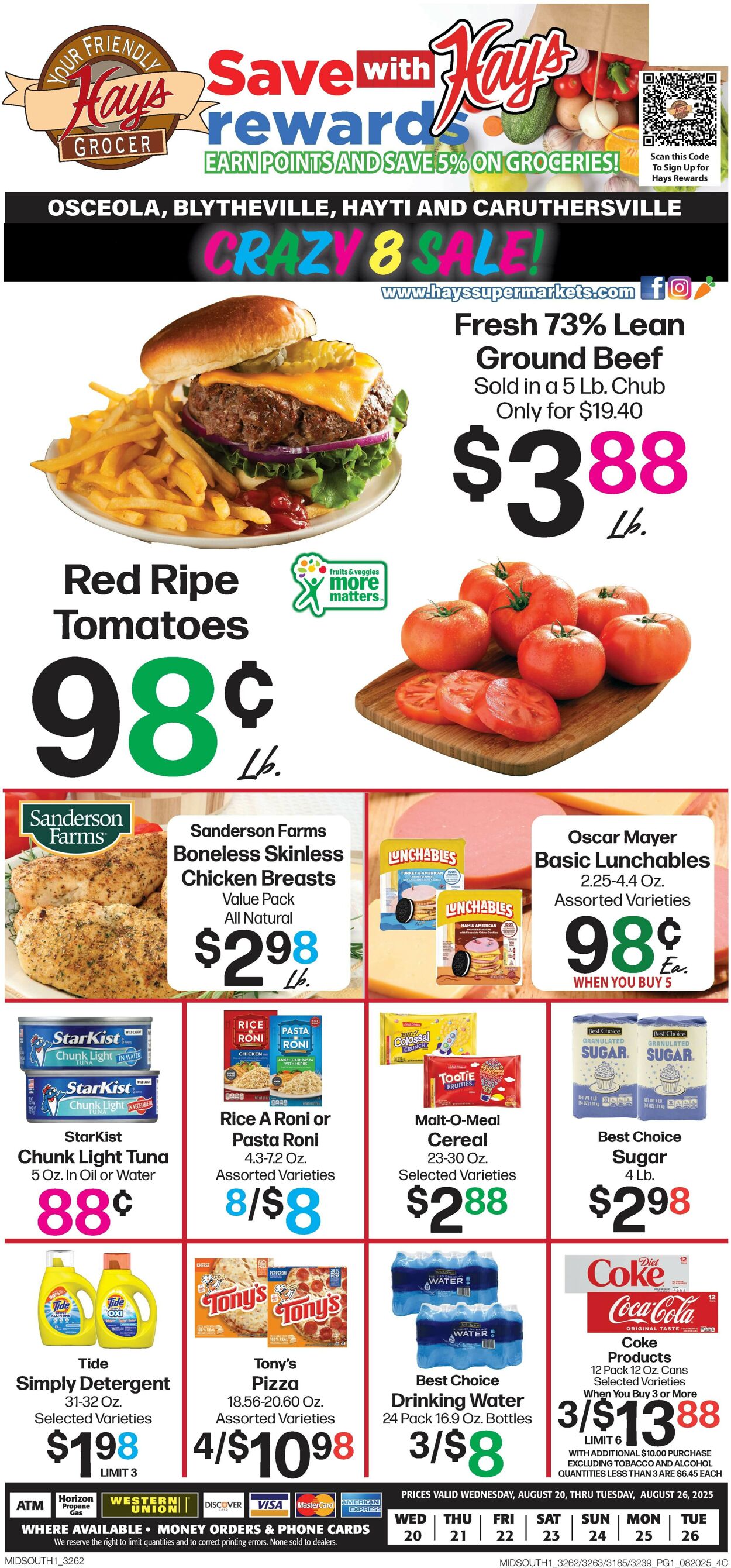 Catalogue Hays Supermarket from 08/20/2025