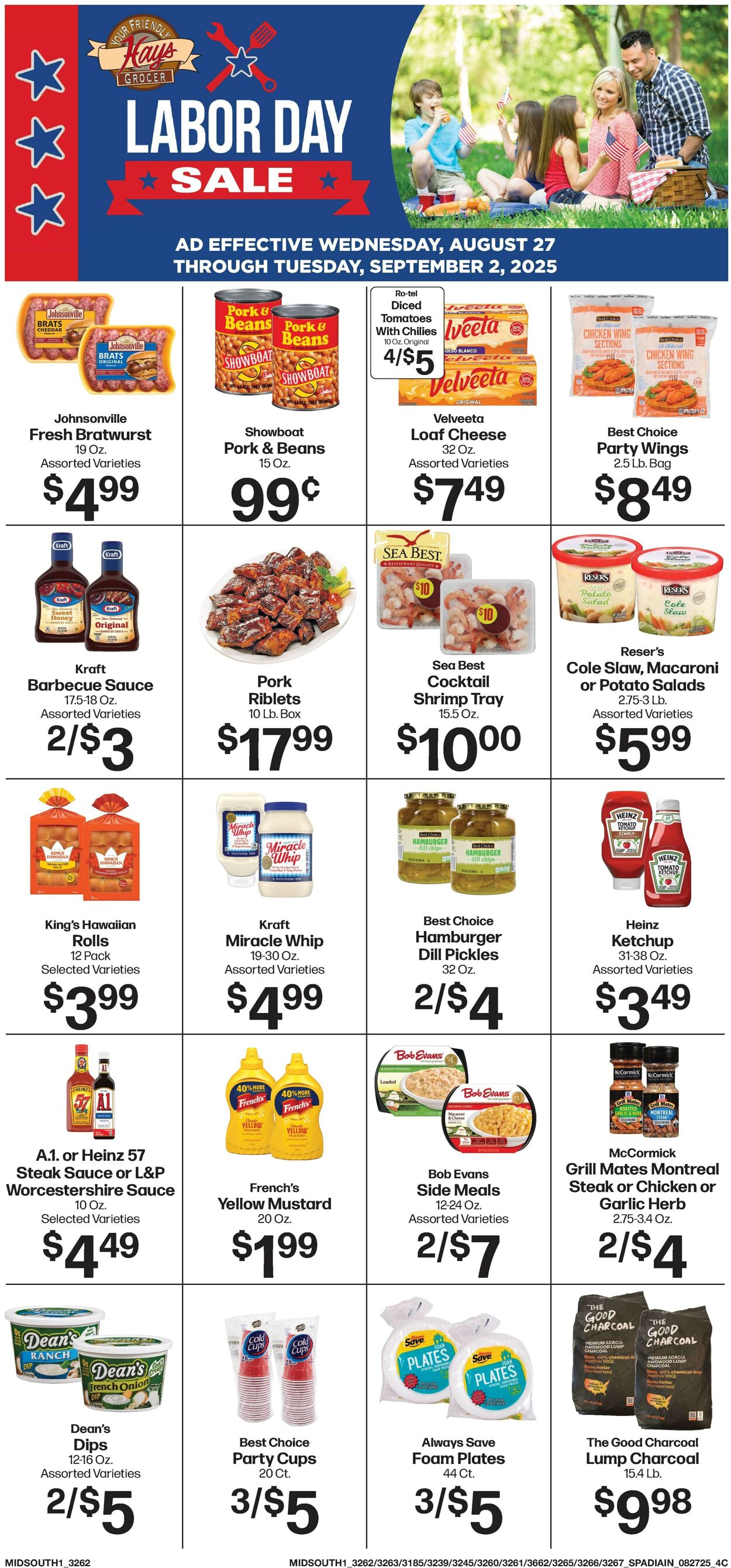 Catalogue Hays Supermarket from 08/27/2025