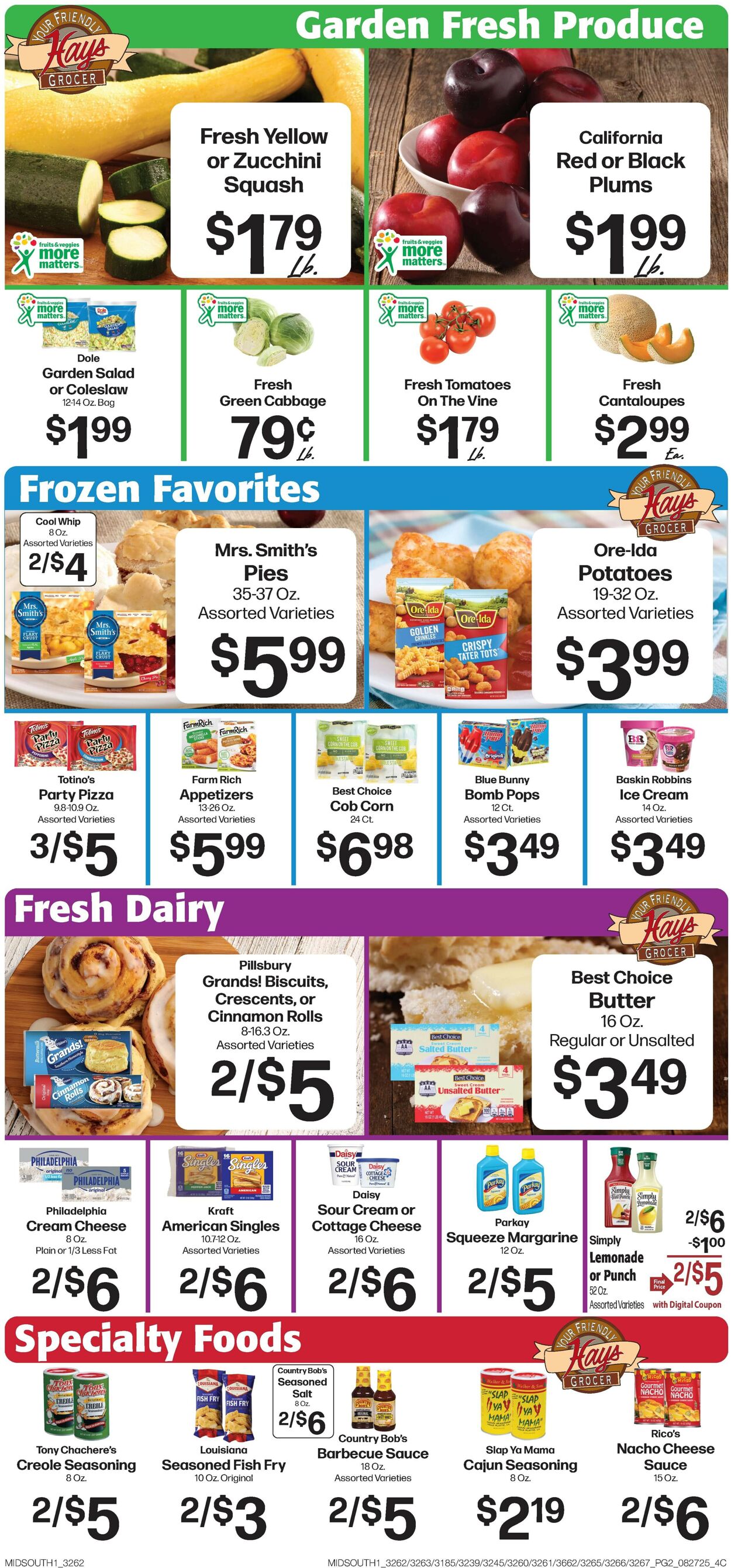 Catalogue Hays Supermarket from 08/27/2025