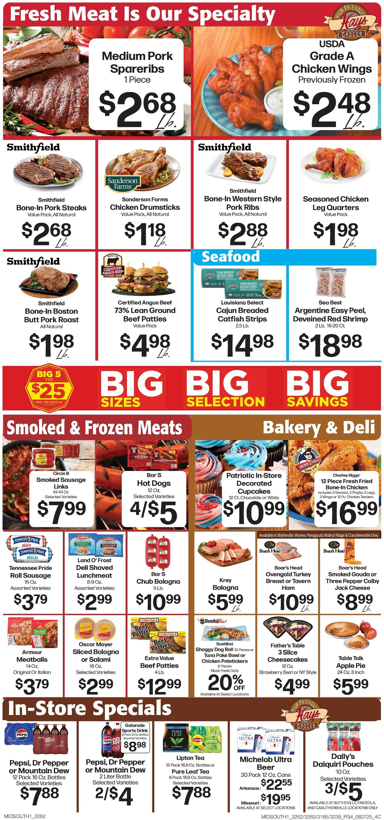 Catalogue Hays Supermarket from 08/27/2025