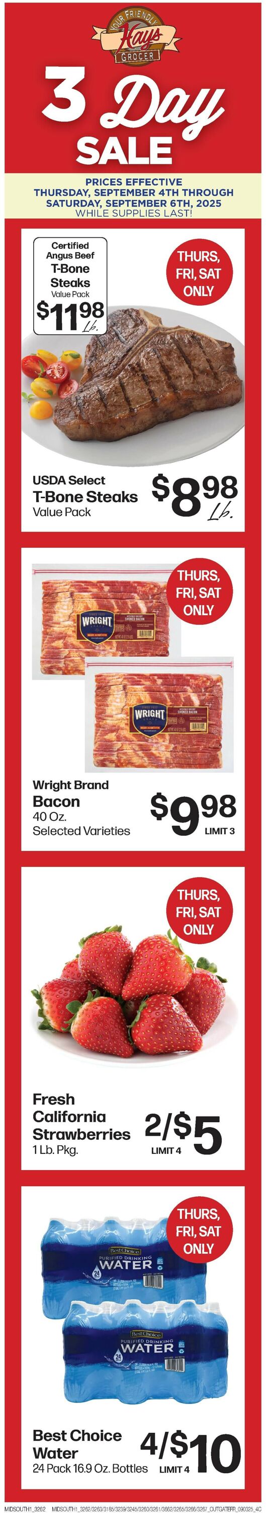 Catalogue Hays Supermarket from 09/03/2025