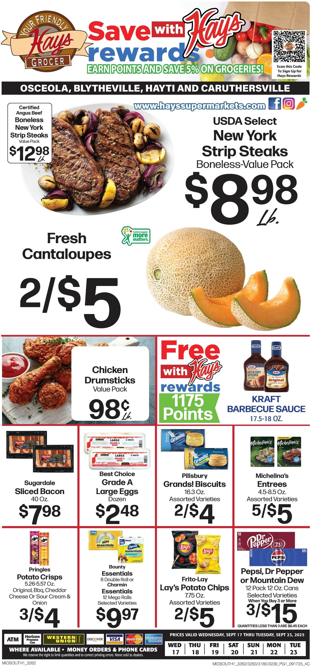Catalogue Hays Supermarket from 09/17/2025