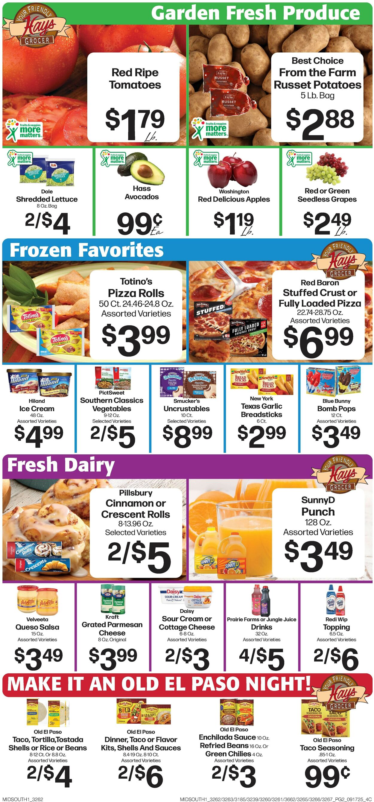 Catalogue Hays Supermarket from 09/17/2025