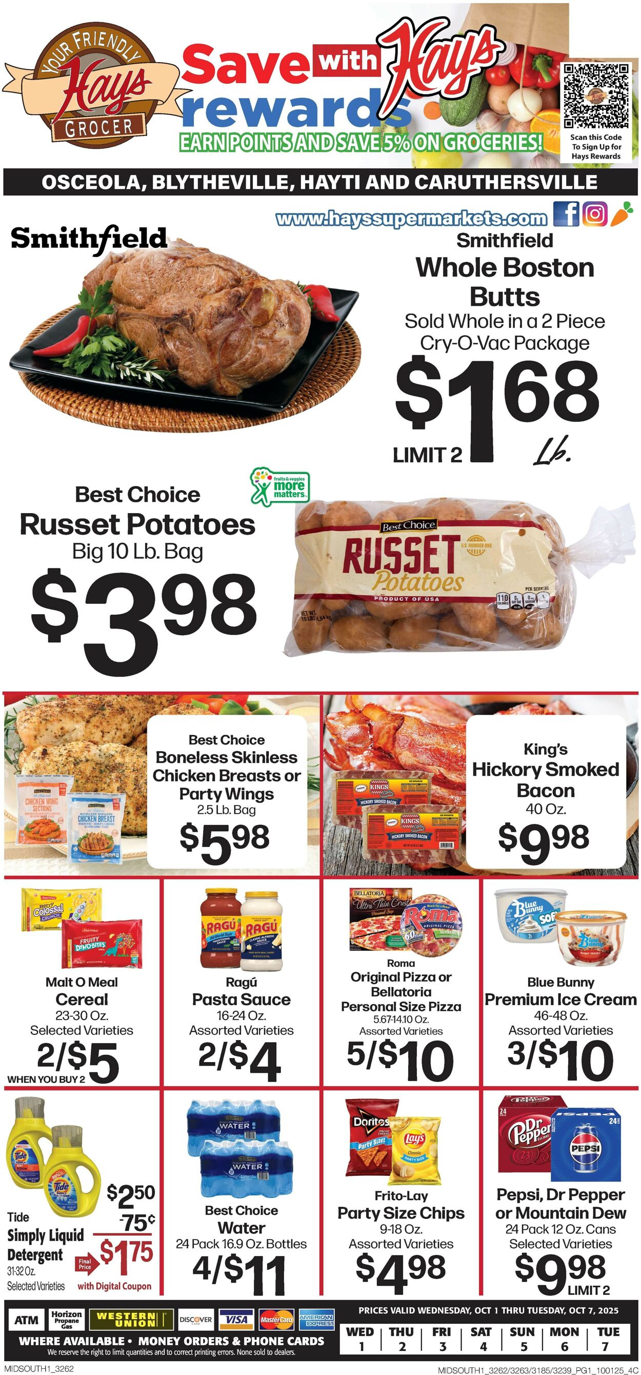 Catalogue Hays Supermarket from 10/01/2025
