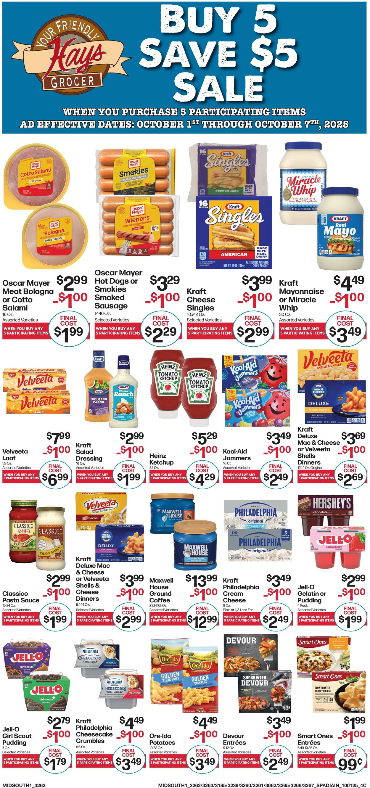 Catalogue Hays Supermarket from 10/01/2025