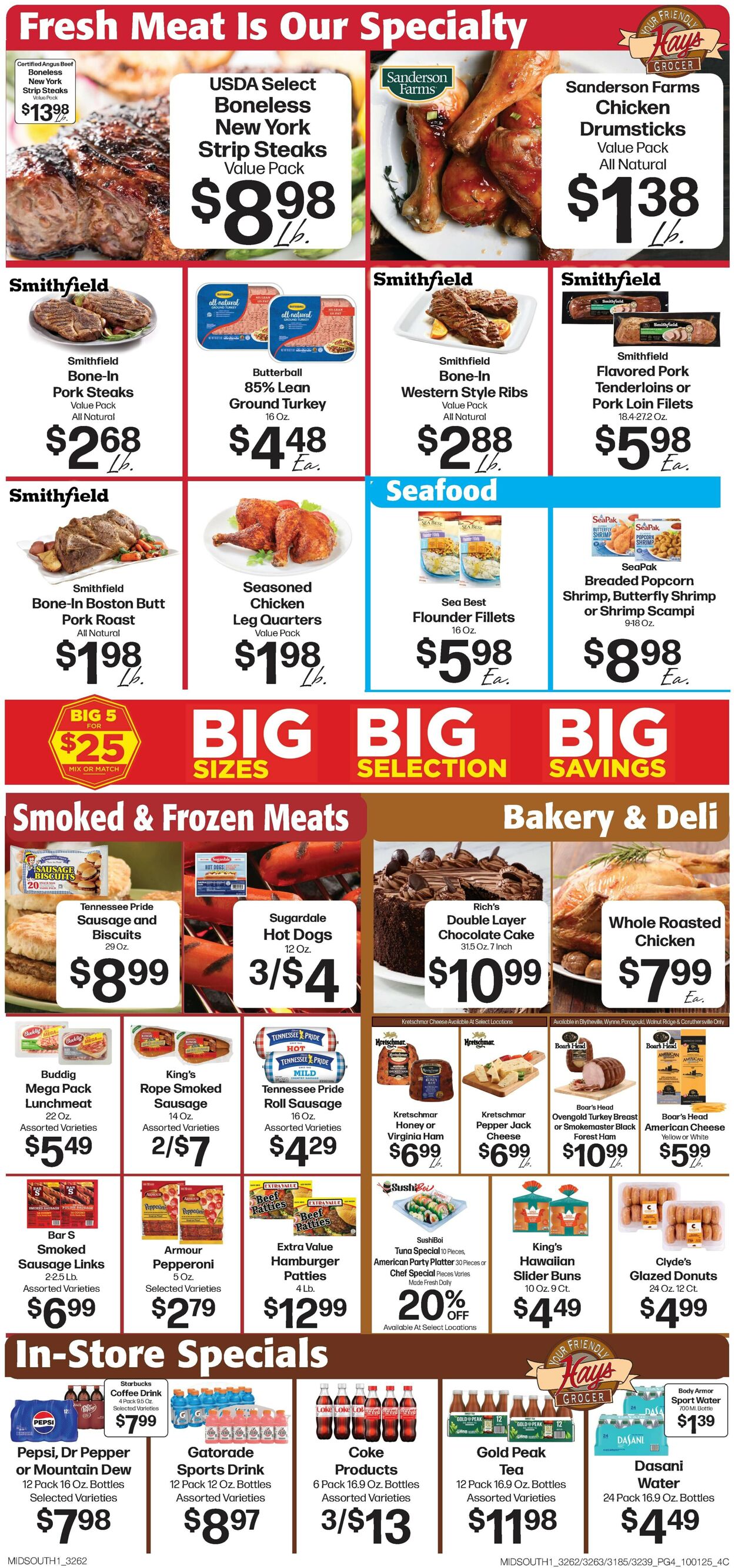 Catalogue Hays Supermarket from 10/01/2025