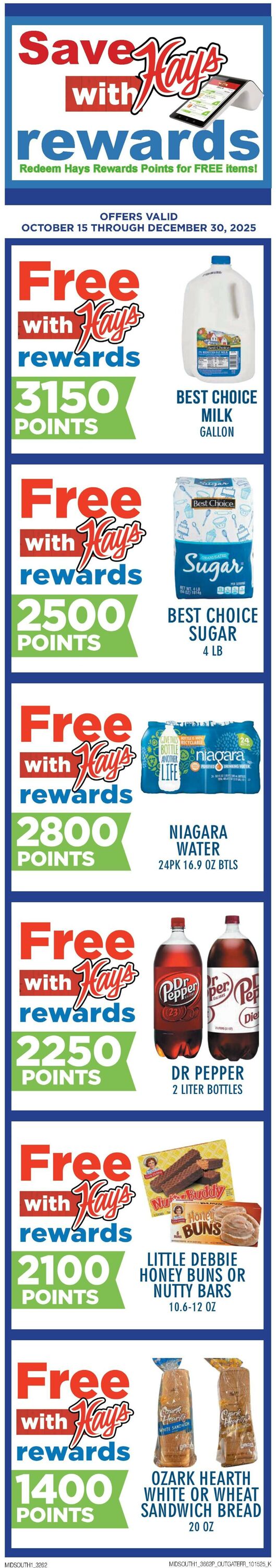Catalogue Hays Supermarket from 10/15/2025