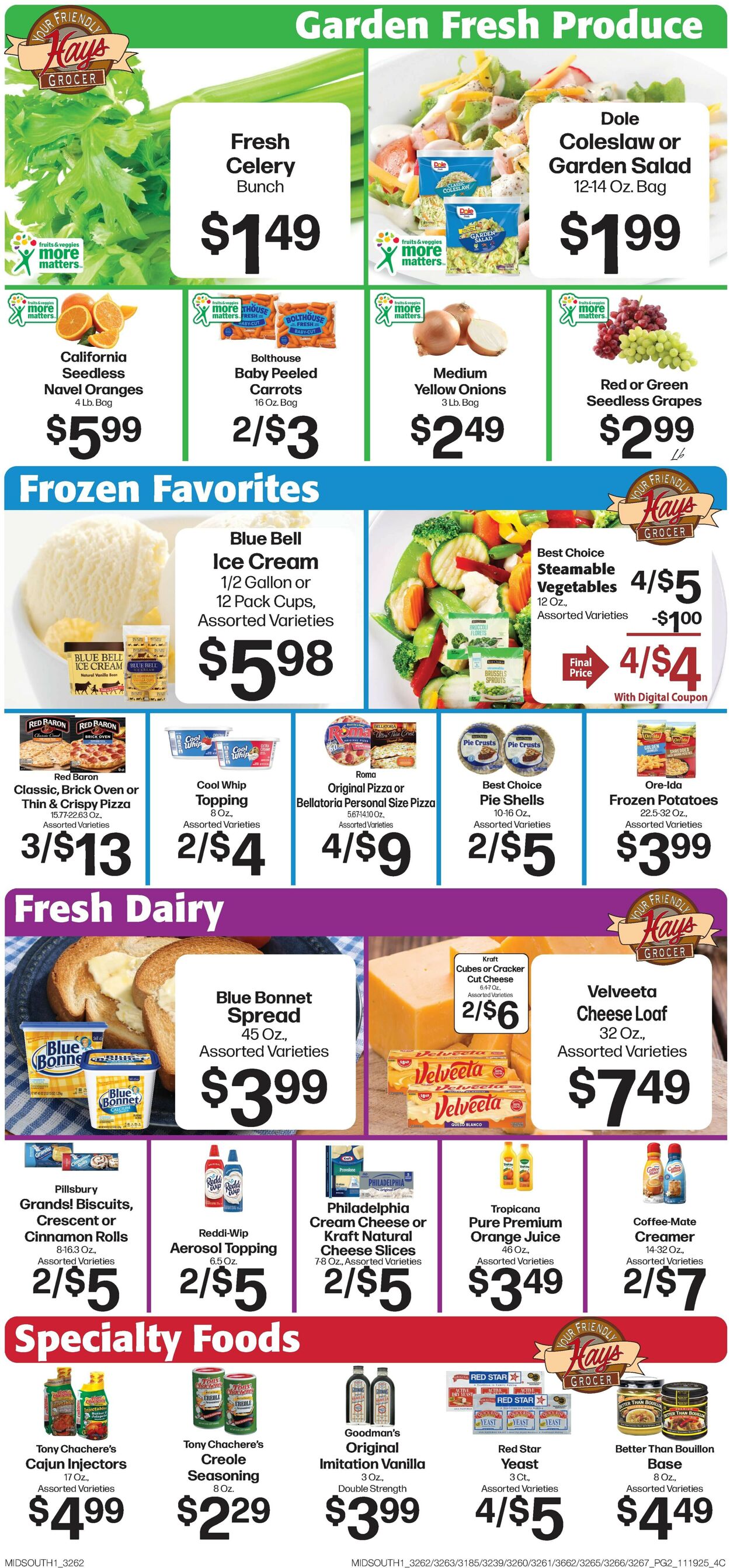 Catalogue Hays Supermarket from 11/19/2025