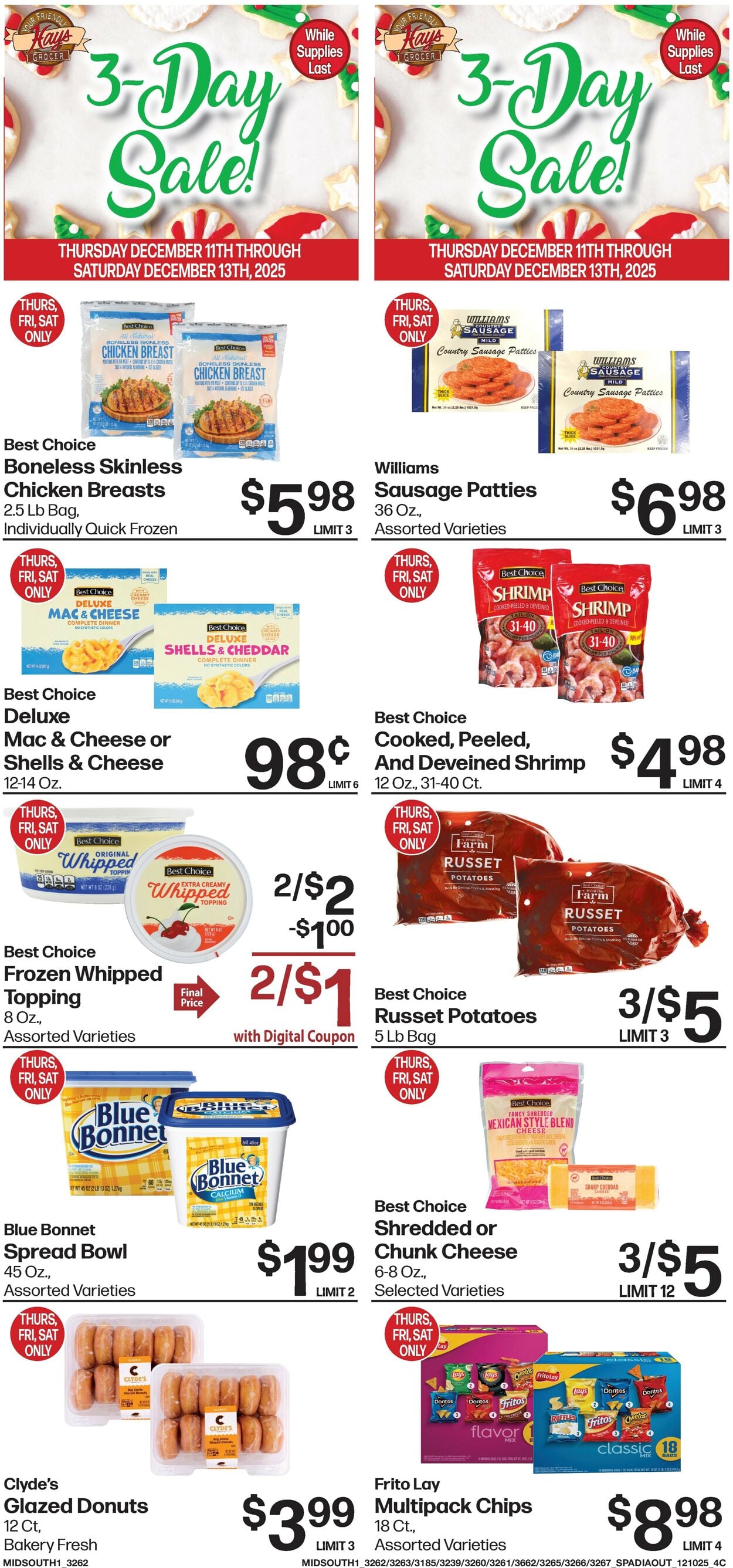 Catalogue Hays Supermarket from 12/10/2025