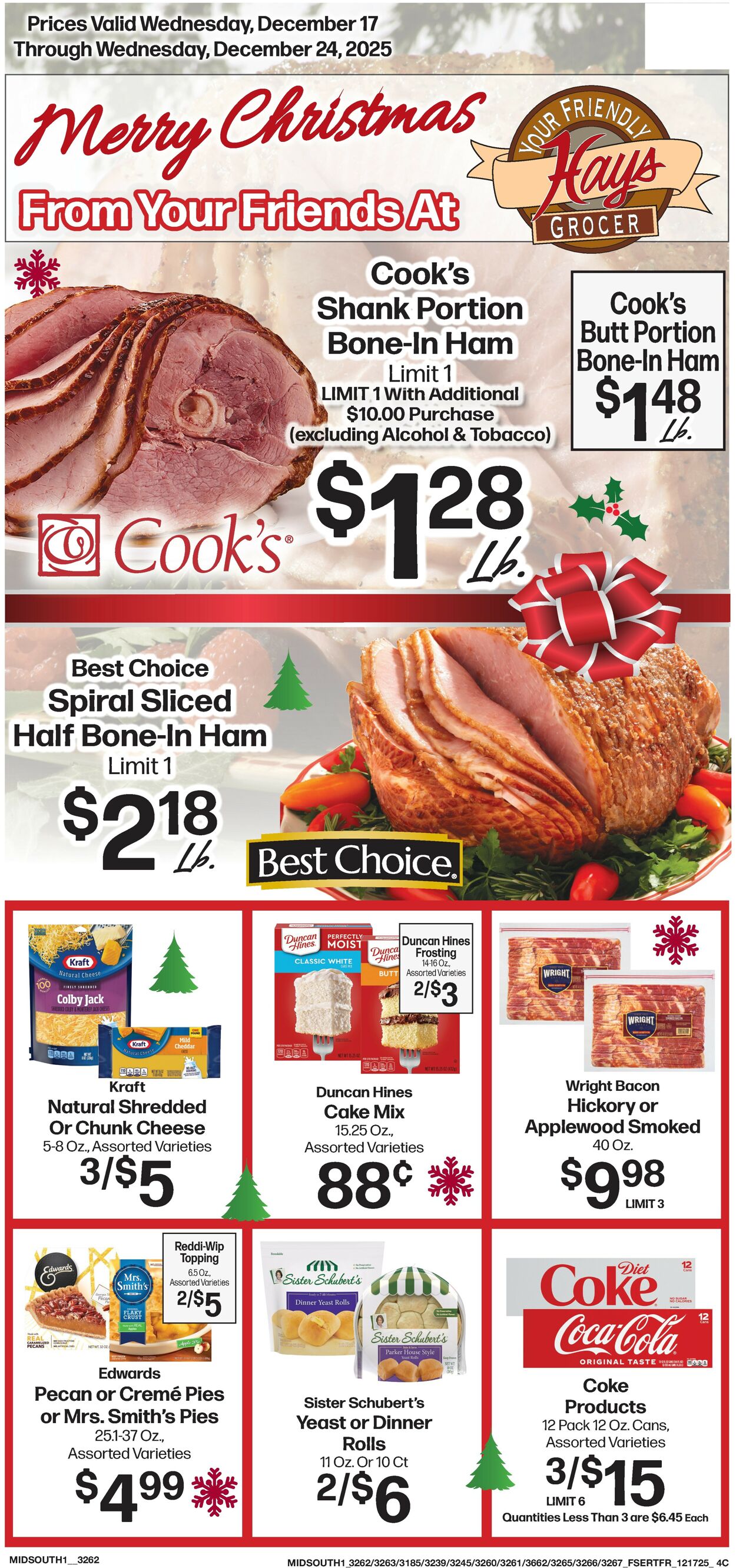 Catalogue Hays Supermarket from 12/17/2025