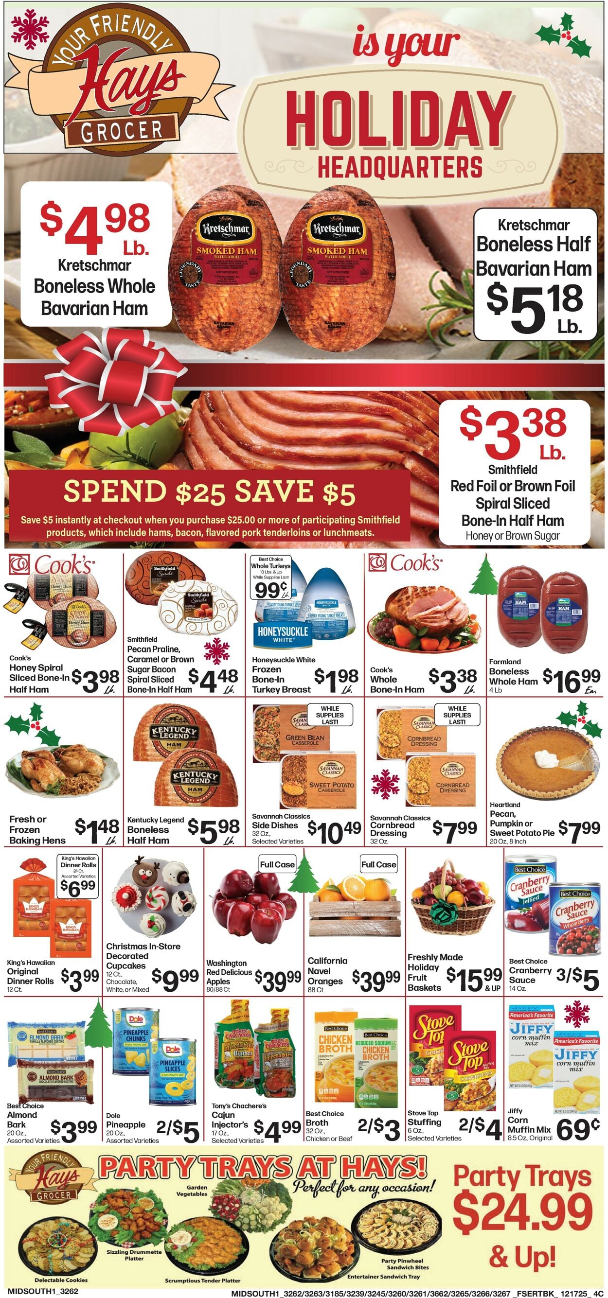 Catalogue Hays Supermarket from 12/17/2025