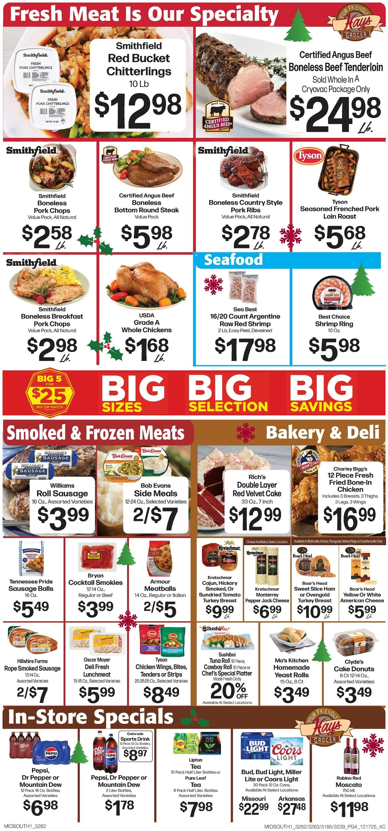 Catalogue Hays Supermarket from 12/17/2025