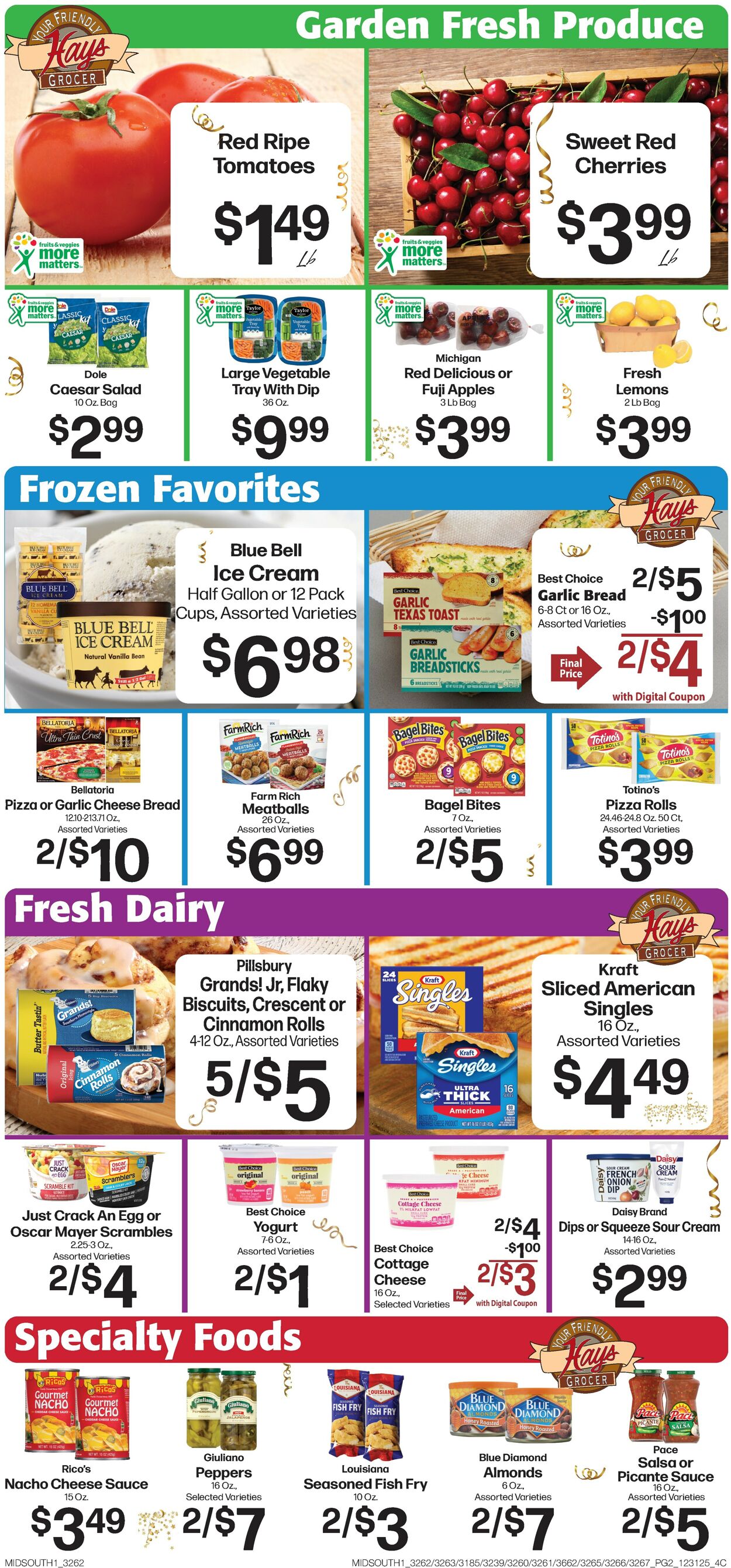 Catalogue Hays Supermarket from 12/31/2025